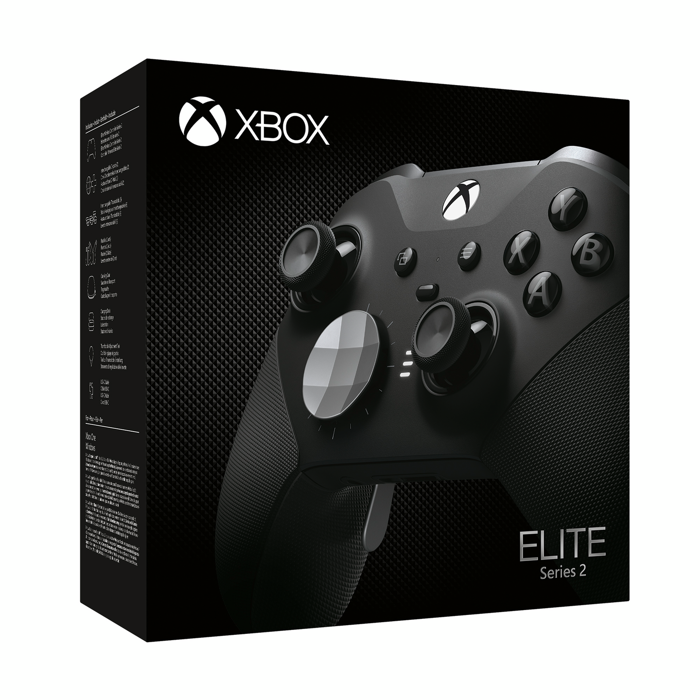 Microsoft Xbox Elite Series 2 -langaton peliohjain, musta