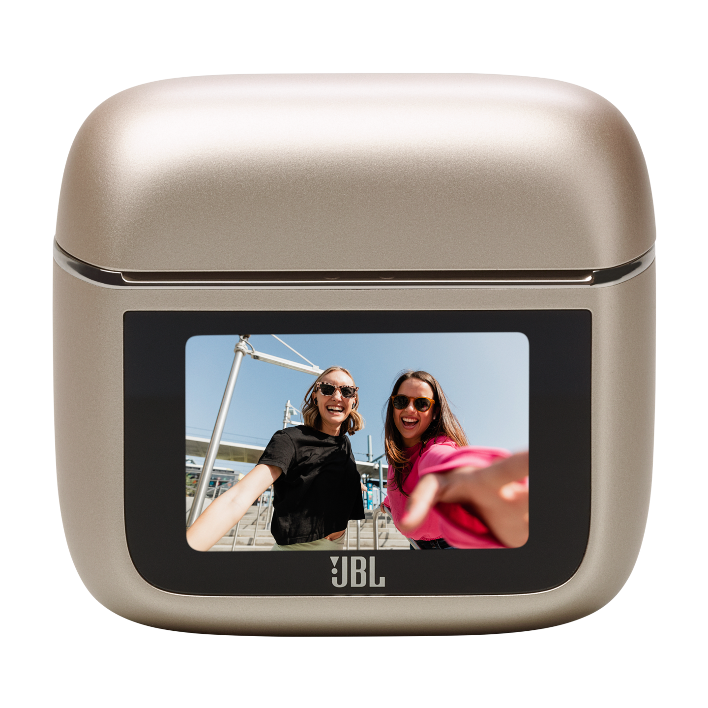 JBL Tour Pro 3 -langattomat vastamelunappikuulokkeet, latte