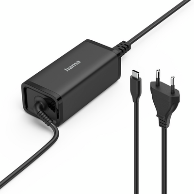 Hama 100W USB-C GaN -kannettavan tietokoneen laturi