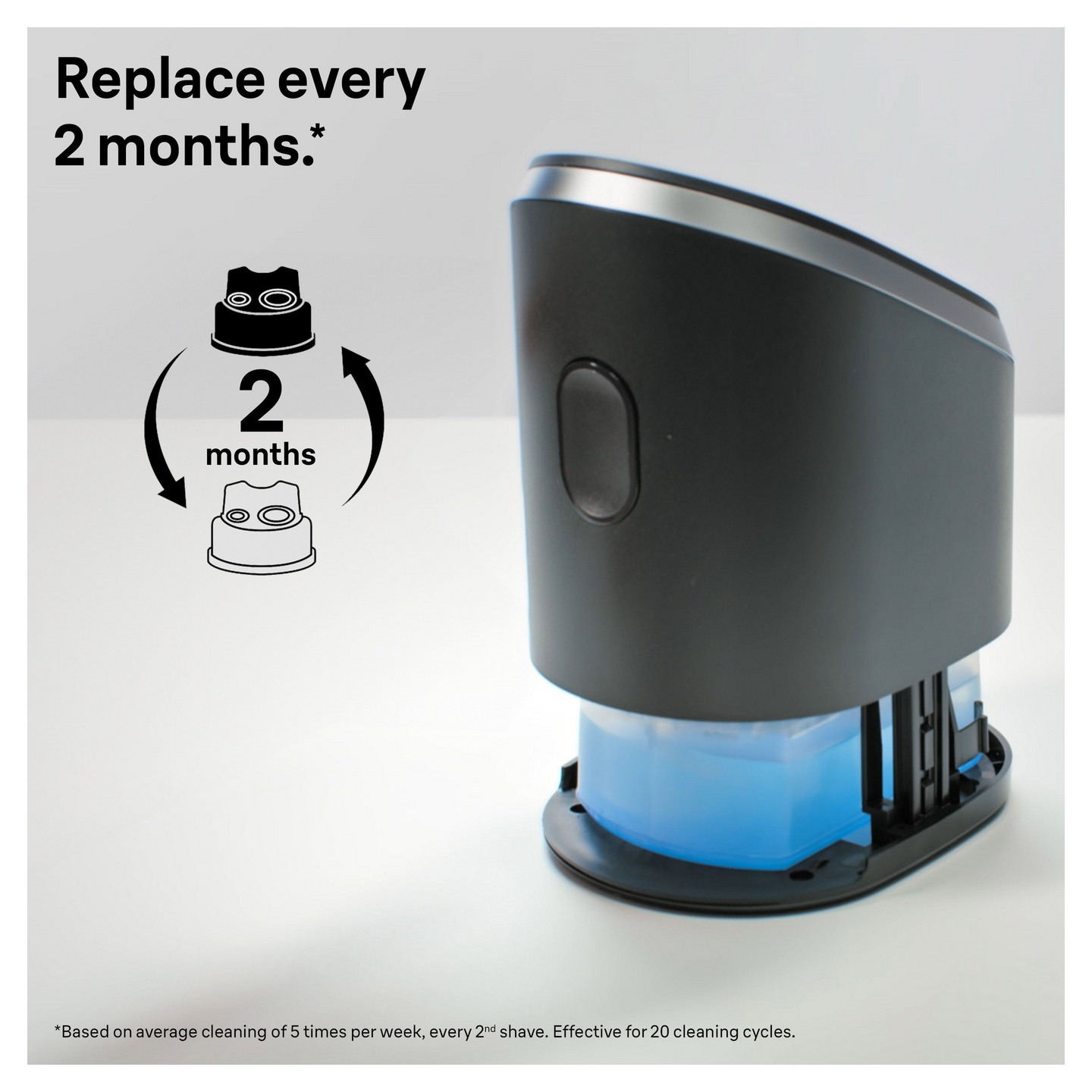 Braun 3-in-1 Shaver Care CCR4 -puhdistuskasetti, 4 kpl