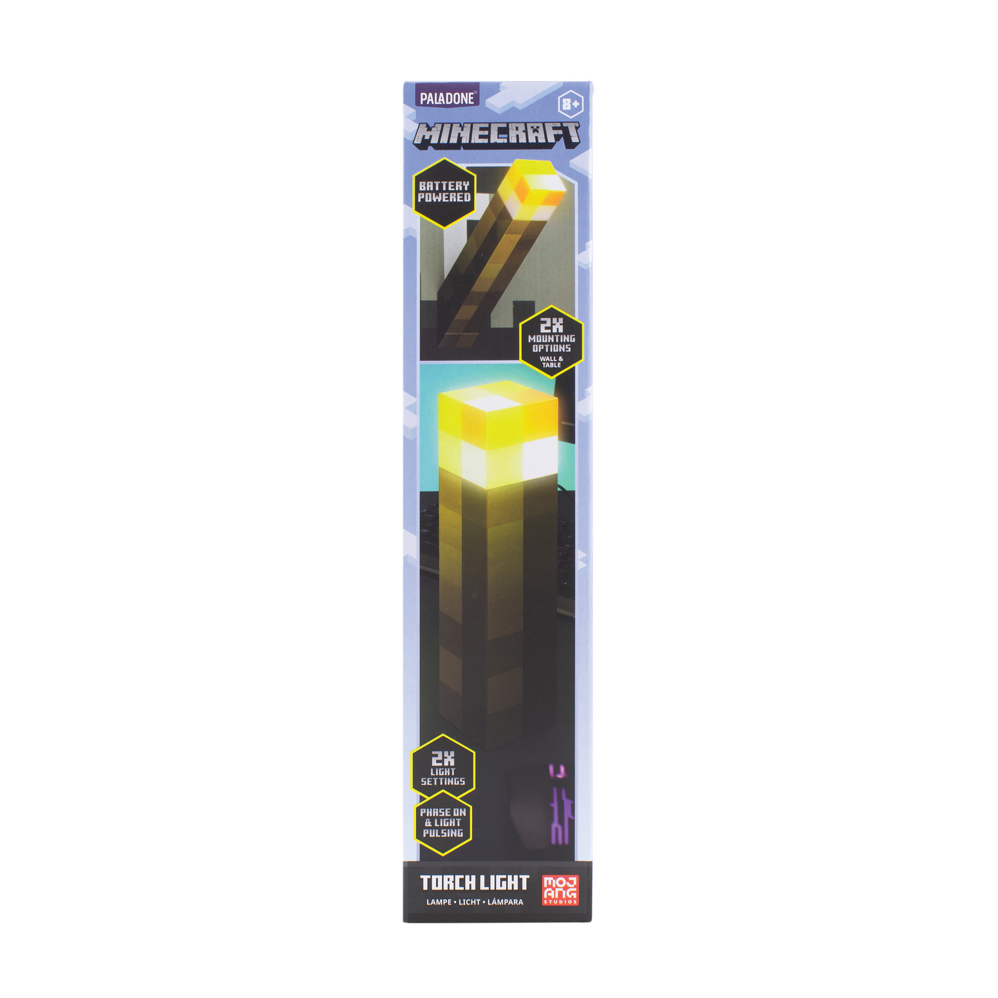 Paladone Minecraft Torch Light -koristevalo