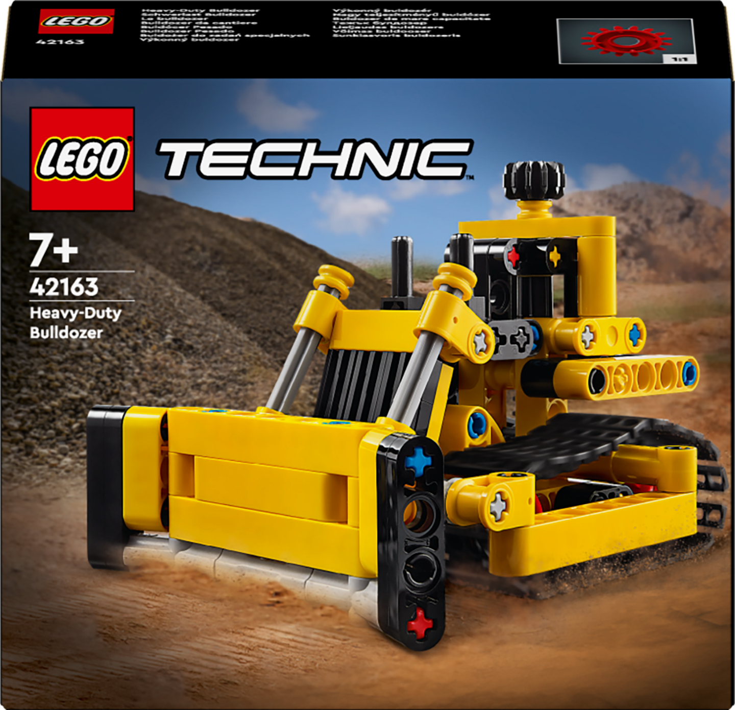 LEGO Technic 42163 Raskaan sarjan puskutraktori