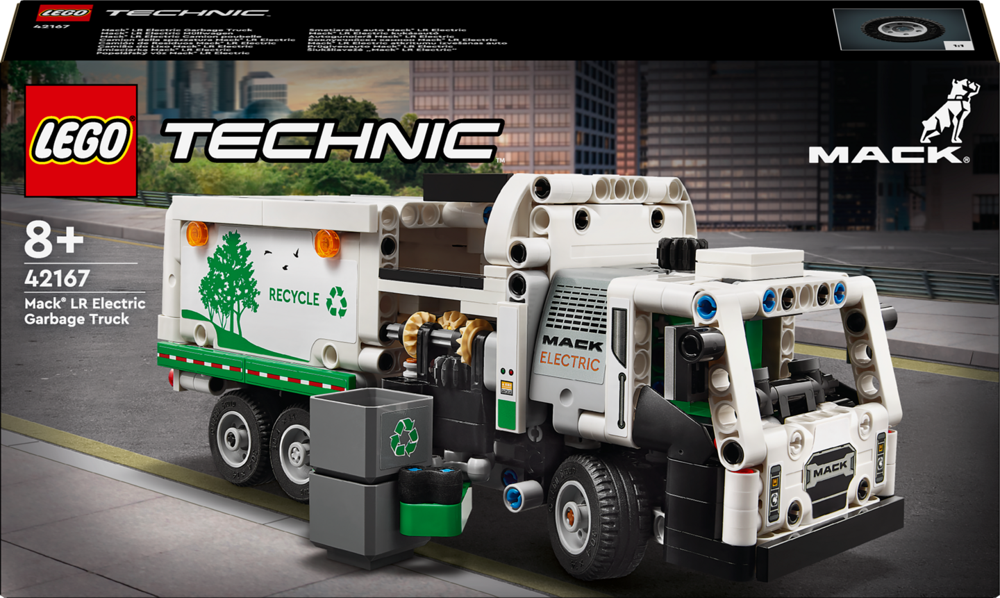 LEGO Technic 42167 Mack® LR Electric Jäteauto
