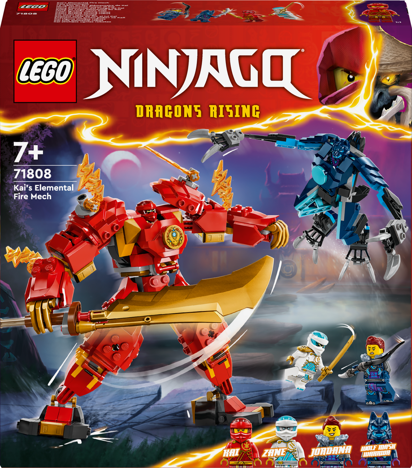 LEGO Ninjago 71808 Kain tulielementti-robotti