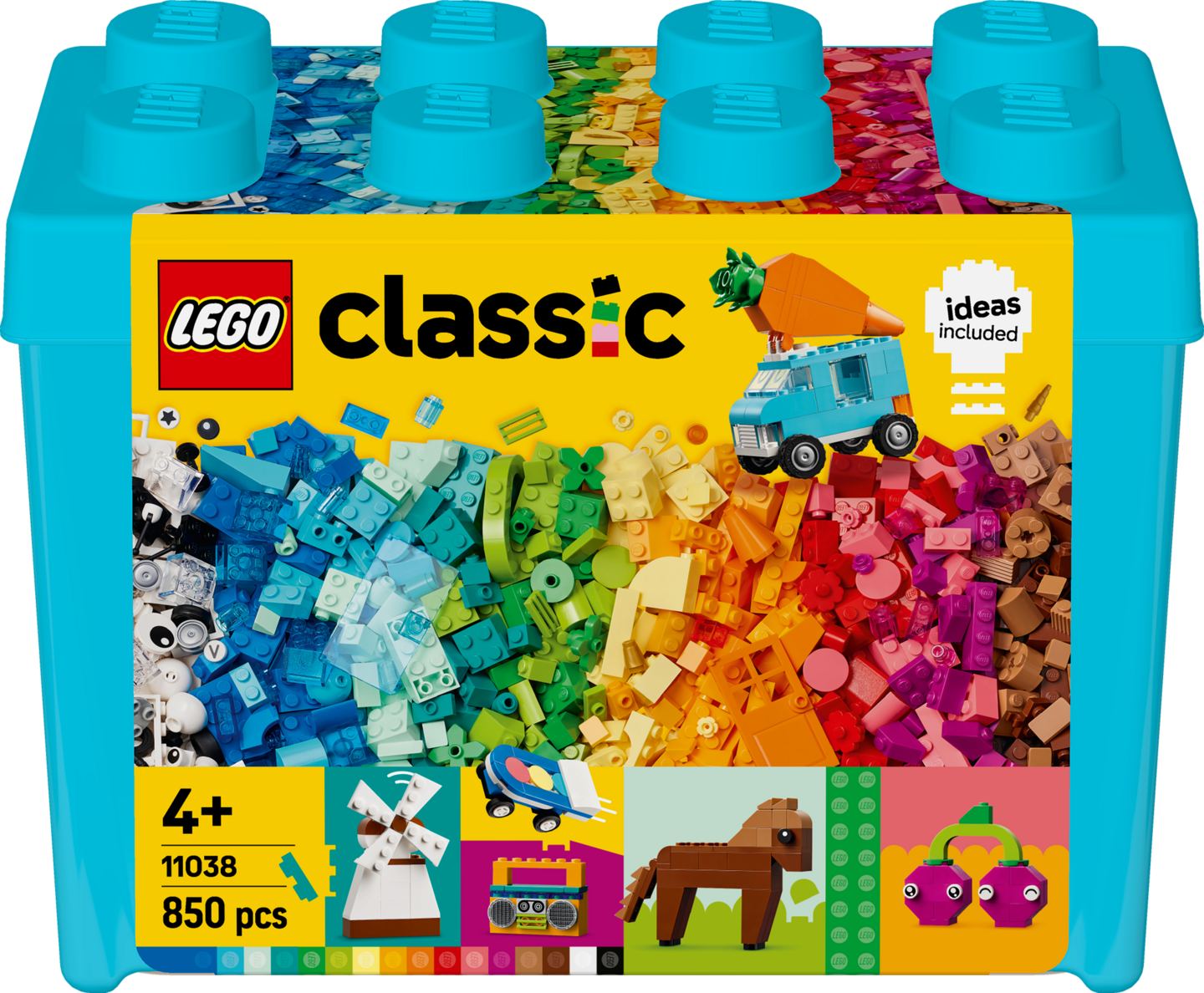 LEGO Classic 11038 Värikäs luova rakennuslaatikko