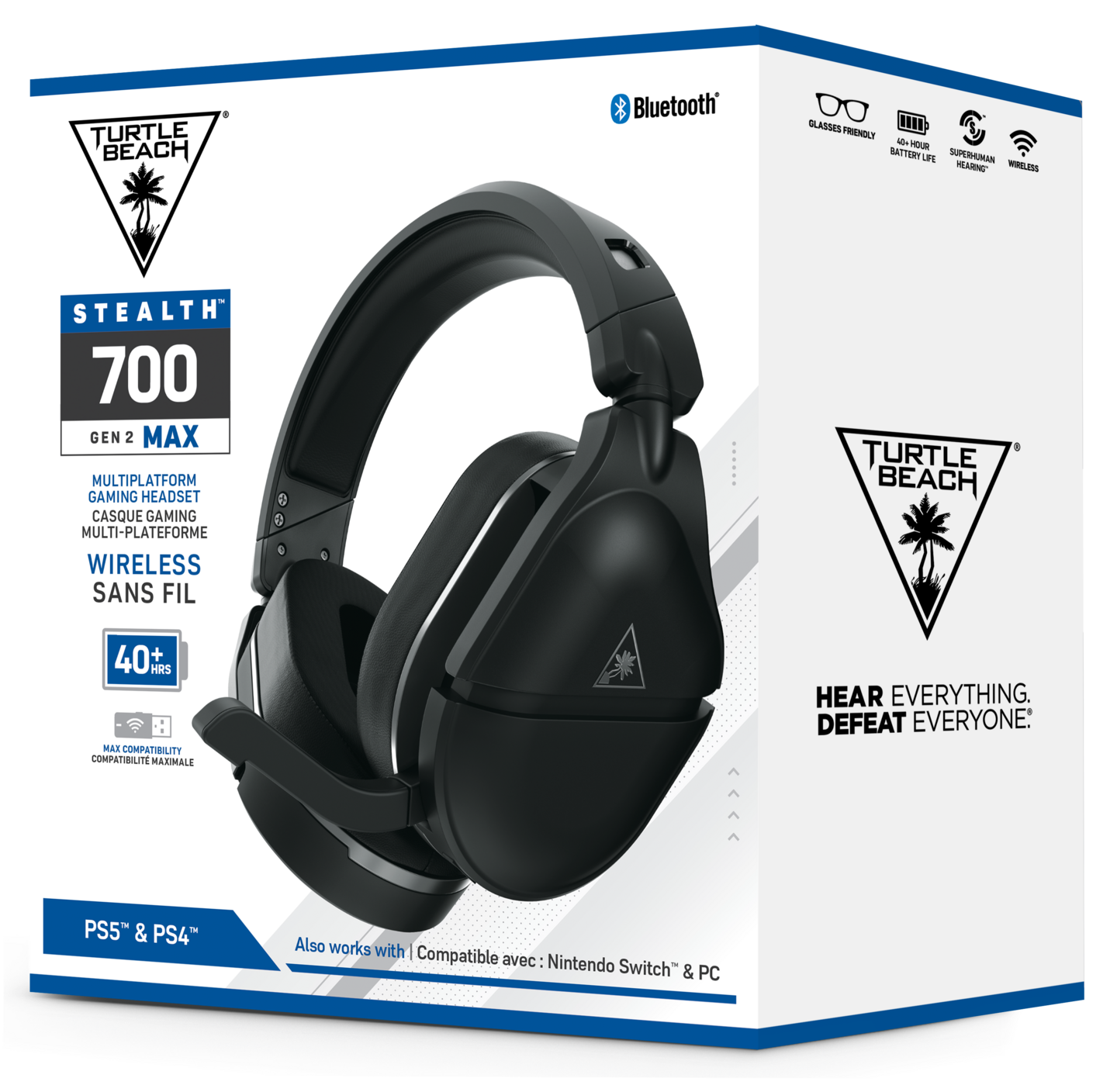 Turtle Beach Stealth 700P MAX Gen2 -langattomat pelikuulokkeet