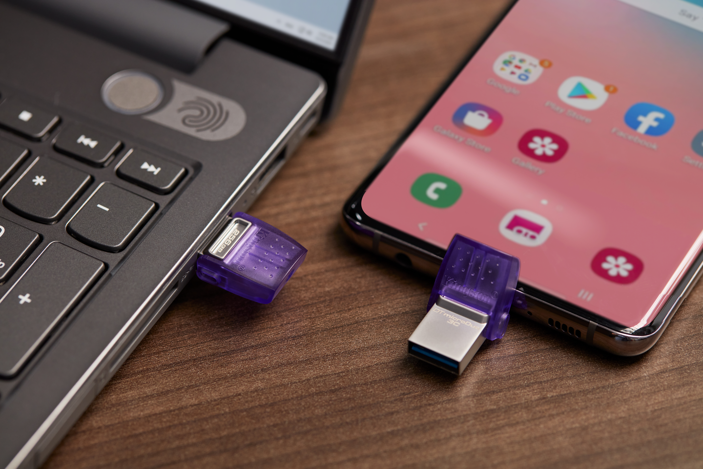 Kingston DataTraveler microDuo 3C 64 Gt USB-C/A -muistitikku