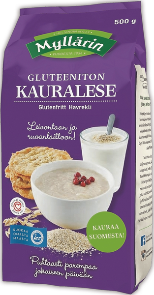 Myllärin 500g Gluteeniton Kauralese