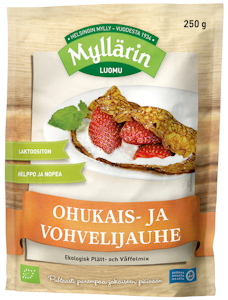 Myllärin Luomu Lettu- ja vohvelijauhe 250g