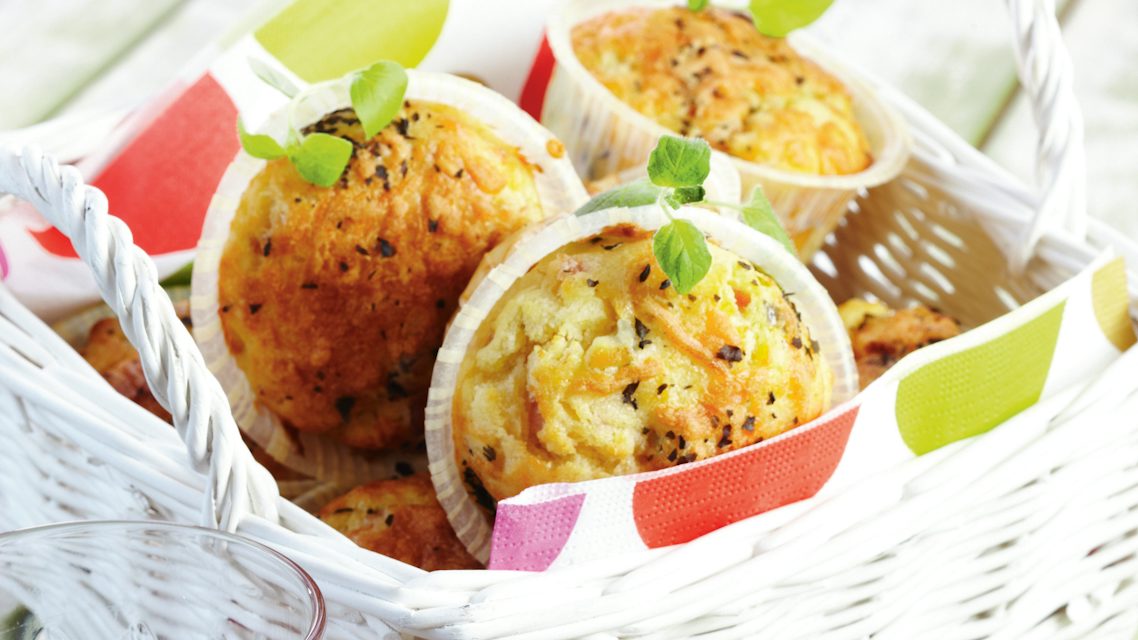 Suolaiset muffinit | Suolaiset leivonnaiset | Reseptit – K-Ruoka