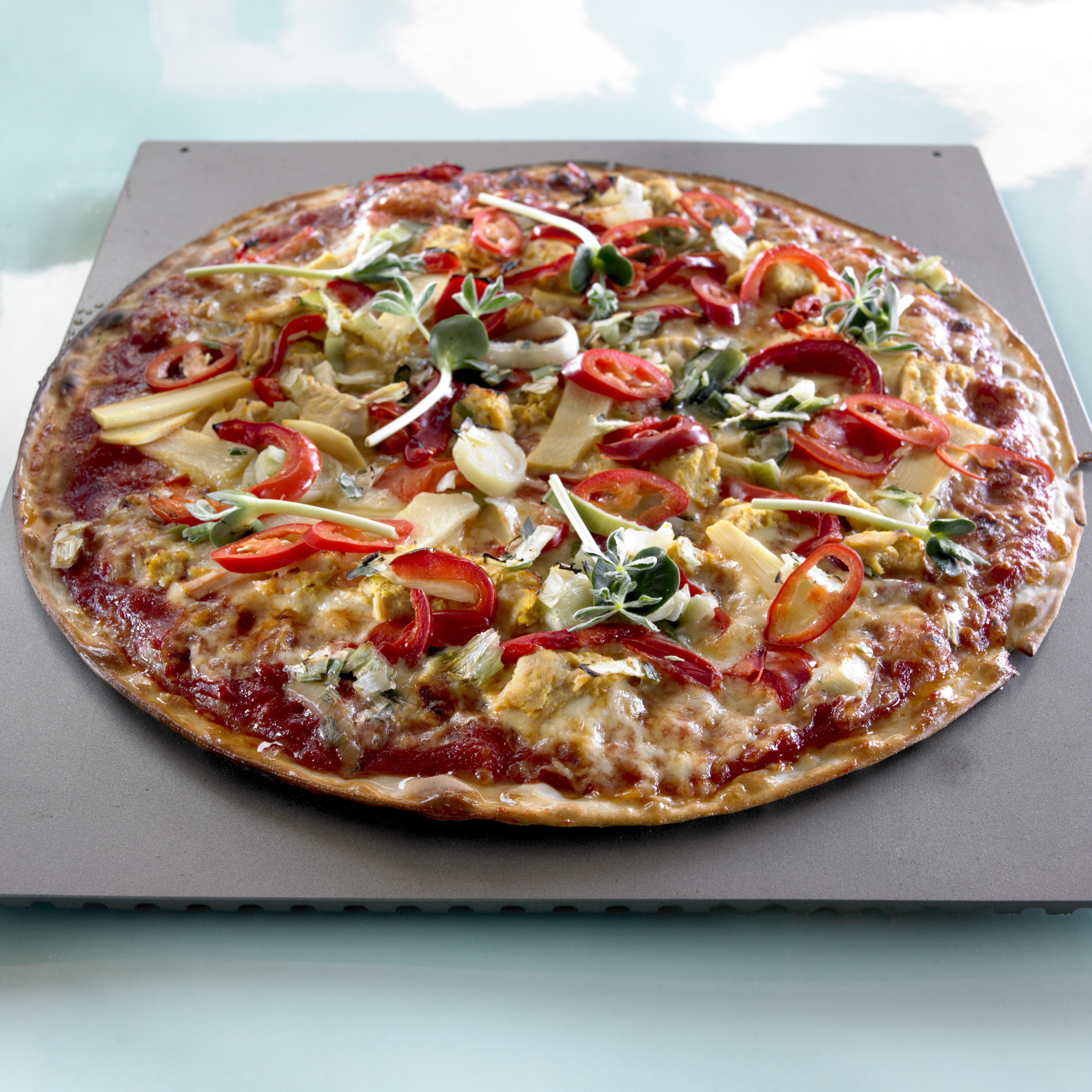 Oriental pizza — HoReCatukku Kespro