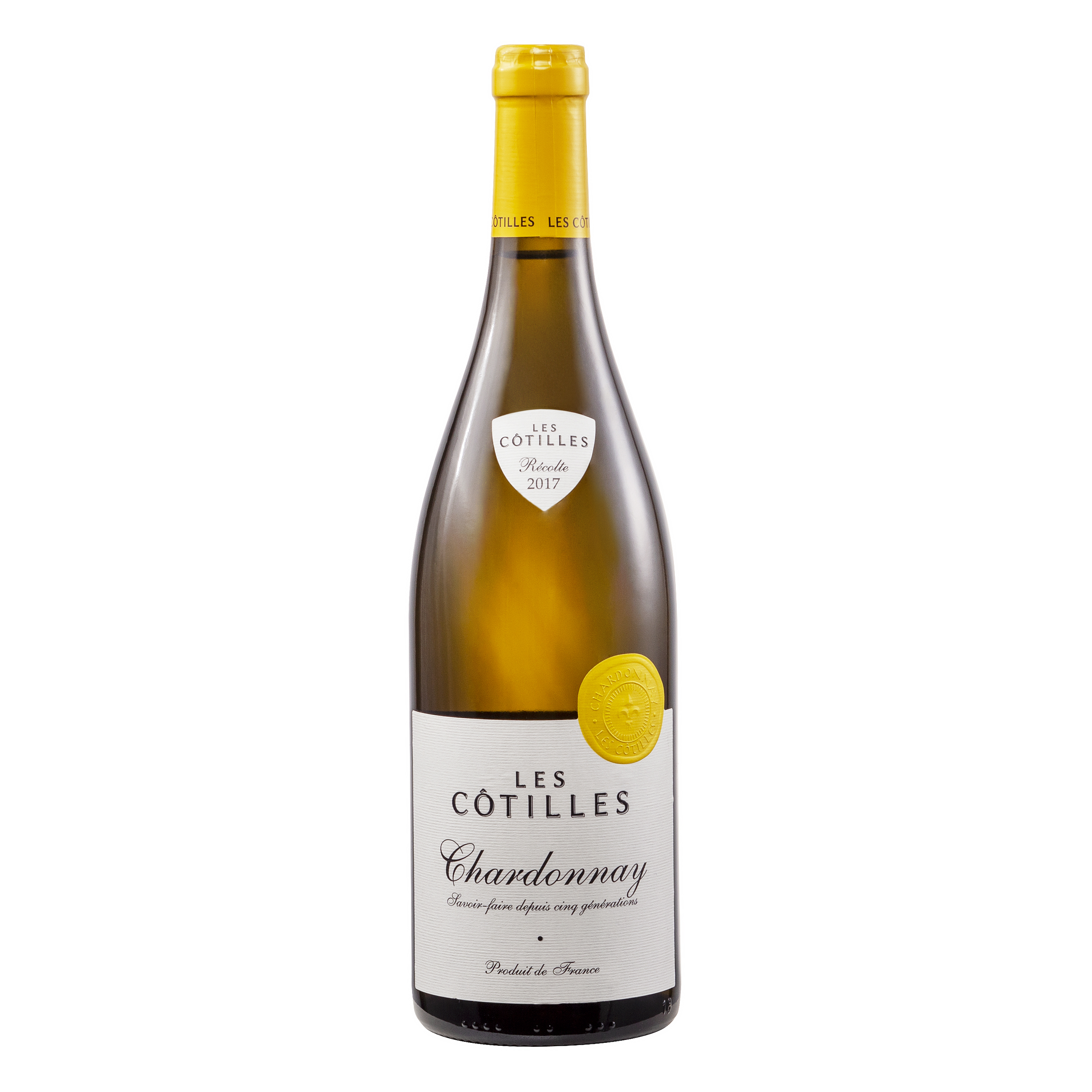 Les Côtilles Chardonnay 75cl 12,5%