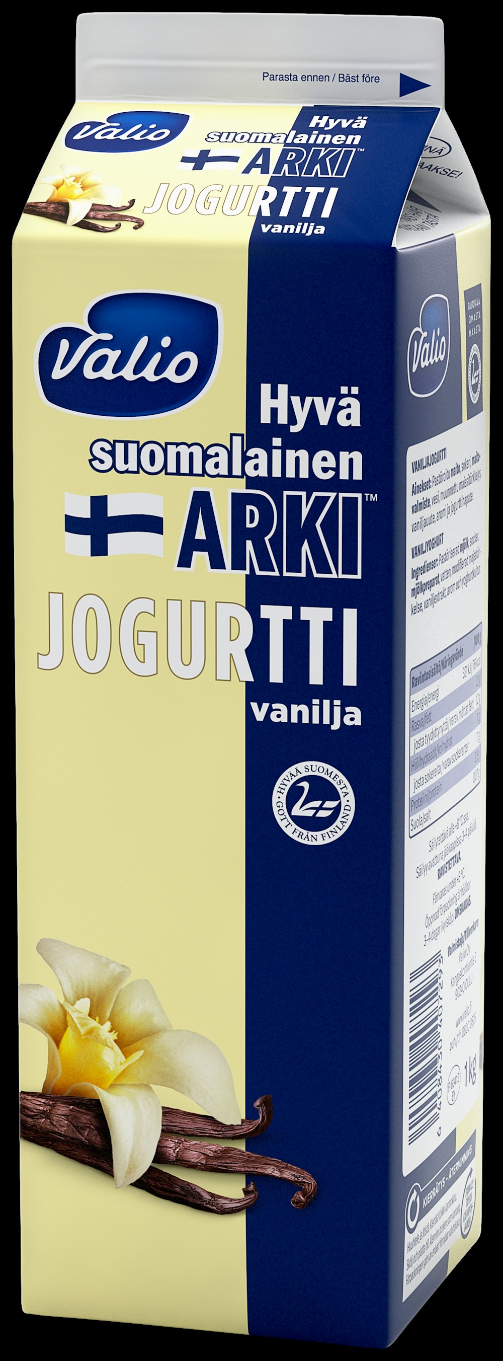 Valio Hyvä suomalainen Arki™ jogurtti 1 kg vanilja — HoReCa-tukku Kespro