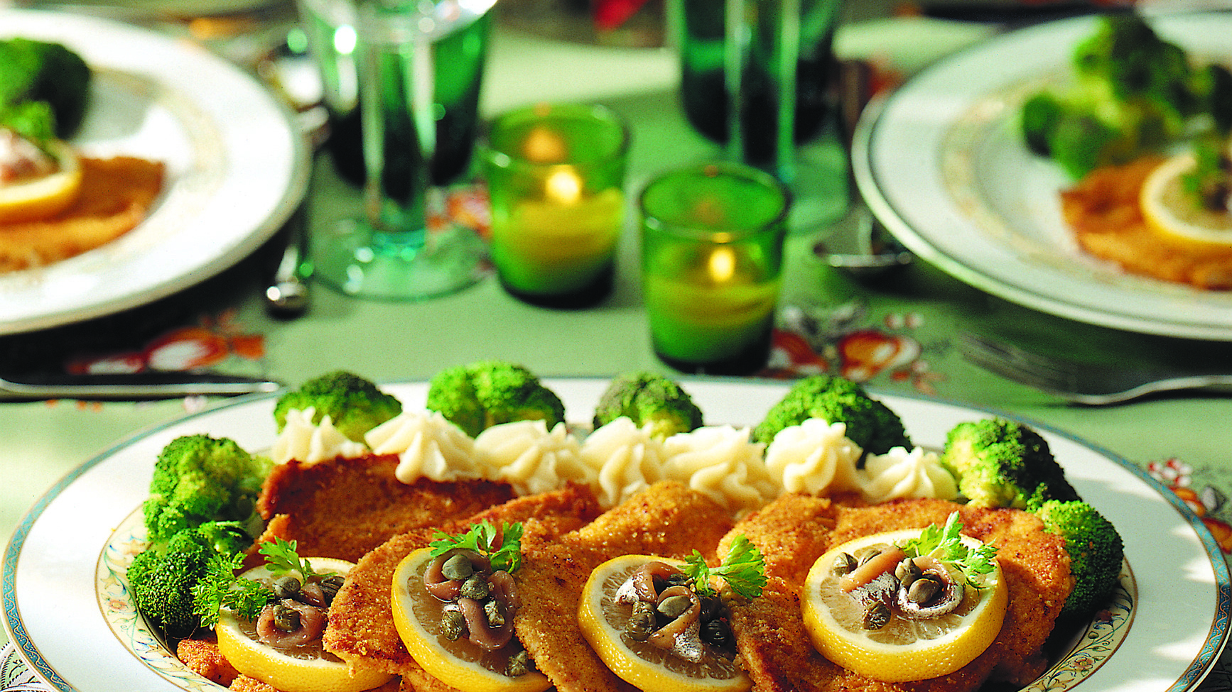 Broilerileikkeet wieniläiseen tapaan