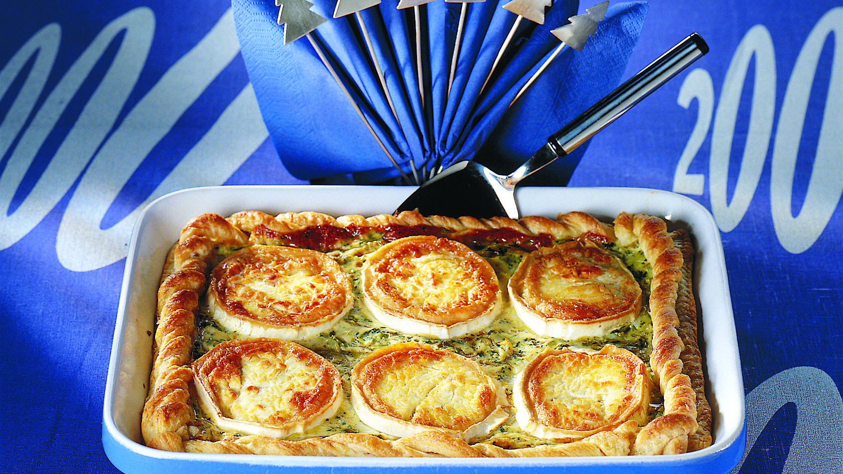 Vuohenjuustopiirakka