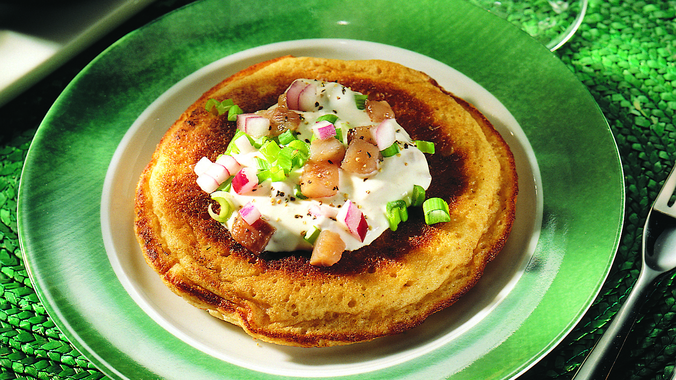 Blinit ja smetanaherkku