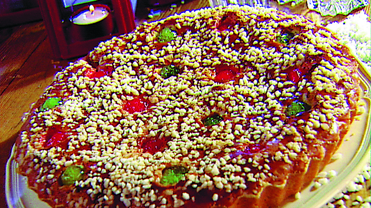 Joulun hedelmäkakku