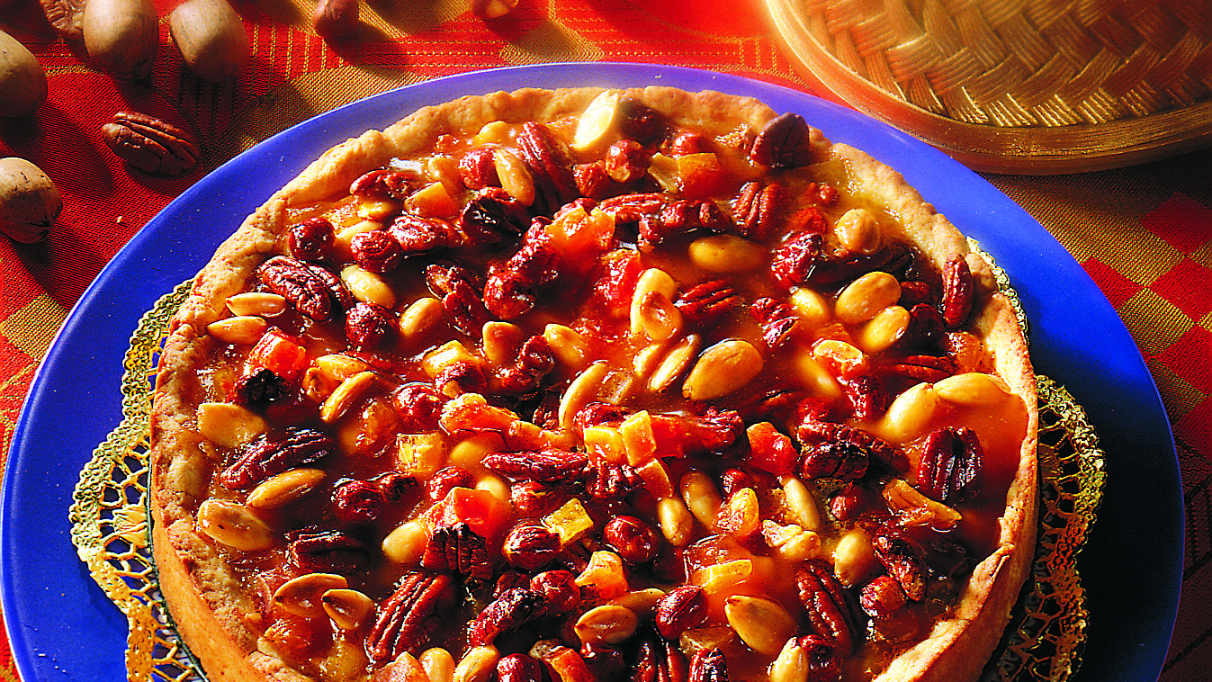 Hedelmä-pähkinätorttu