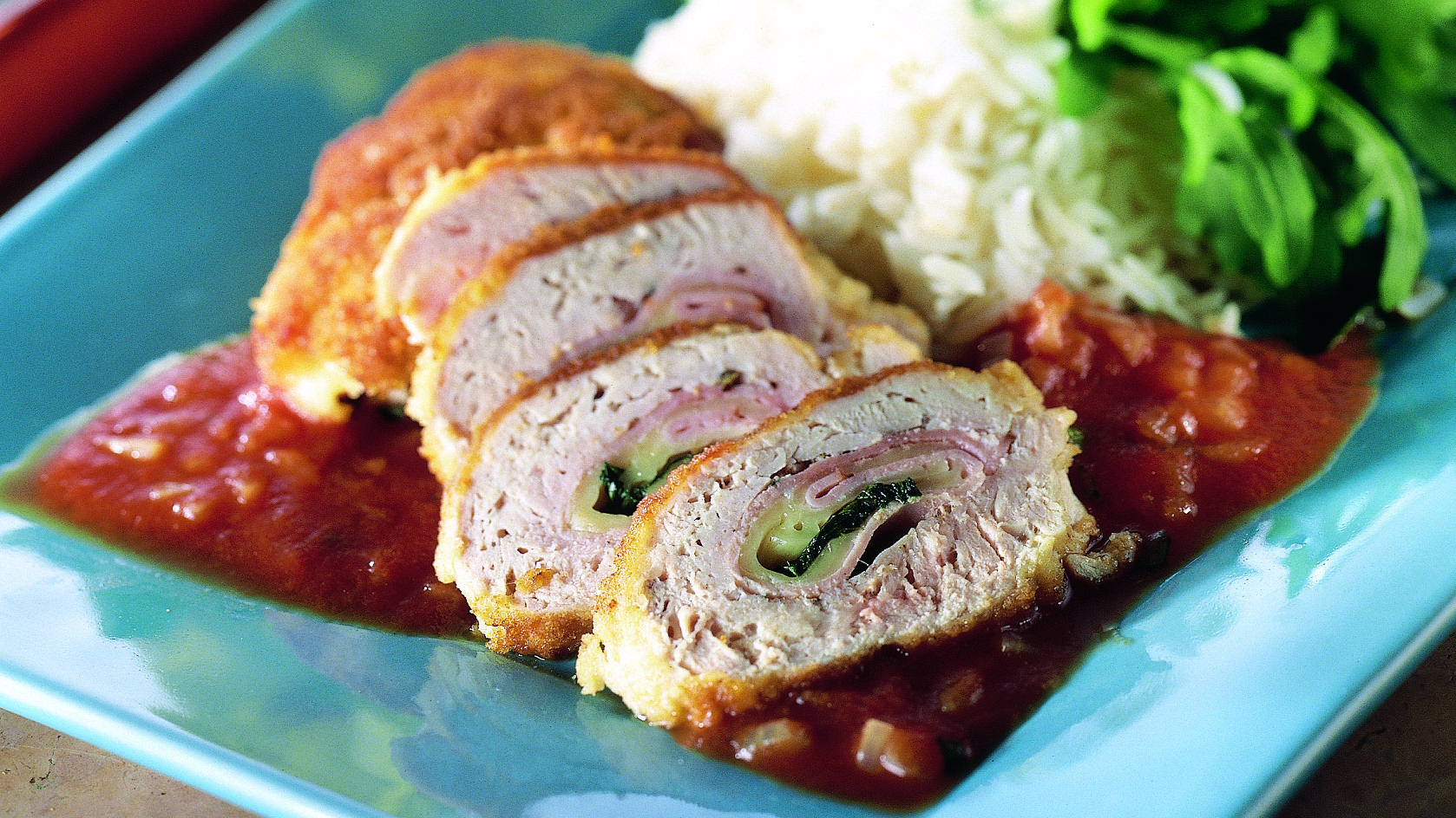 Kalkkunaa cordon bleu