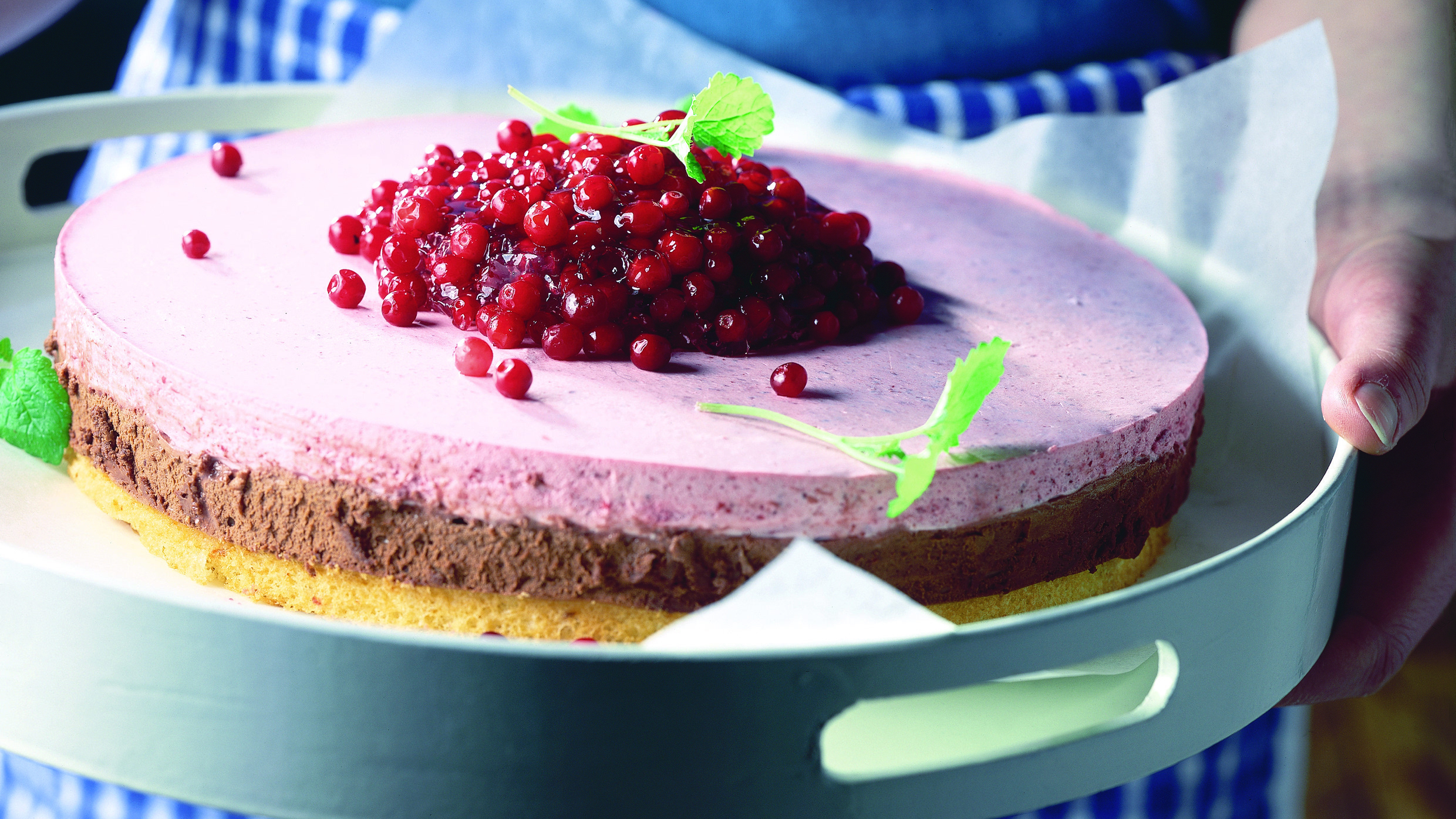 Puolukka Suklaamoussekakku Makeat Leivonnaiset Reseptit K Ruoka