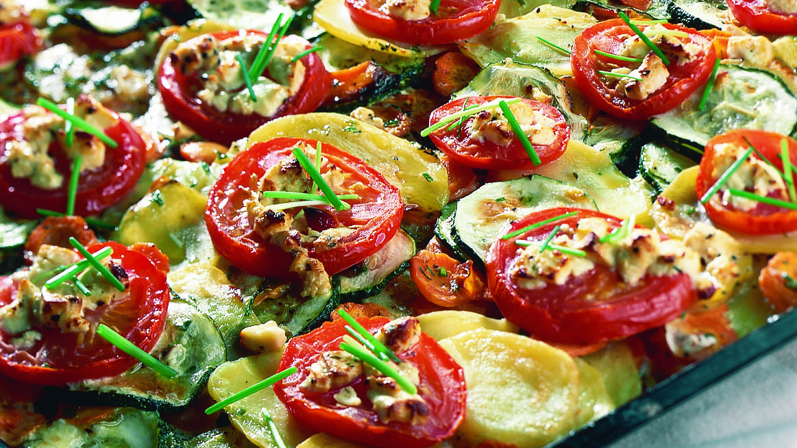 Juustokasvikset uunissa