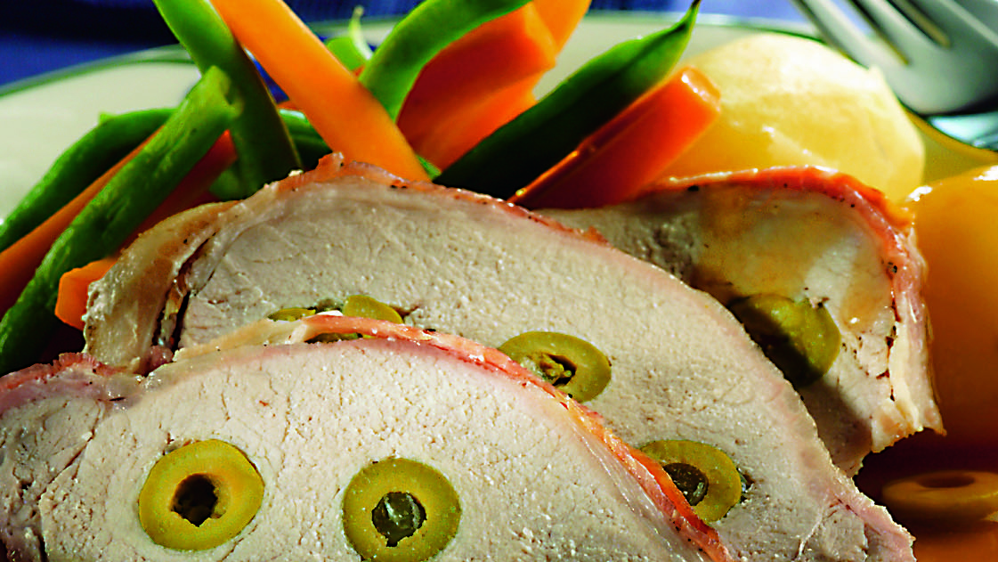 Oliivifilee valkoviinikastikkeessa