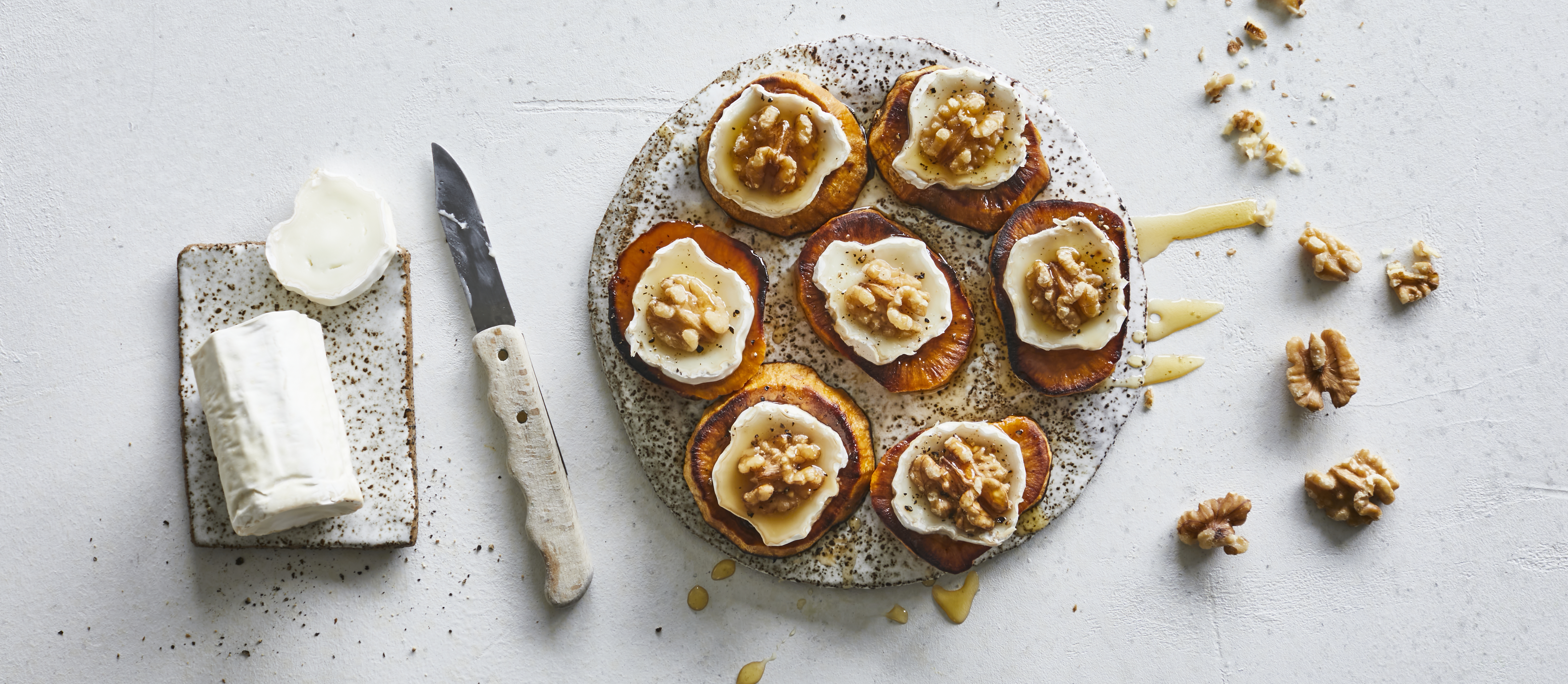 Bataatti-vuohenjuustopalat