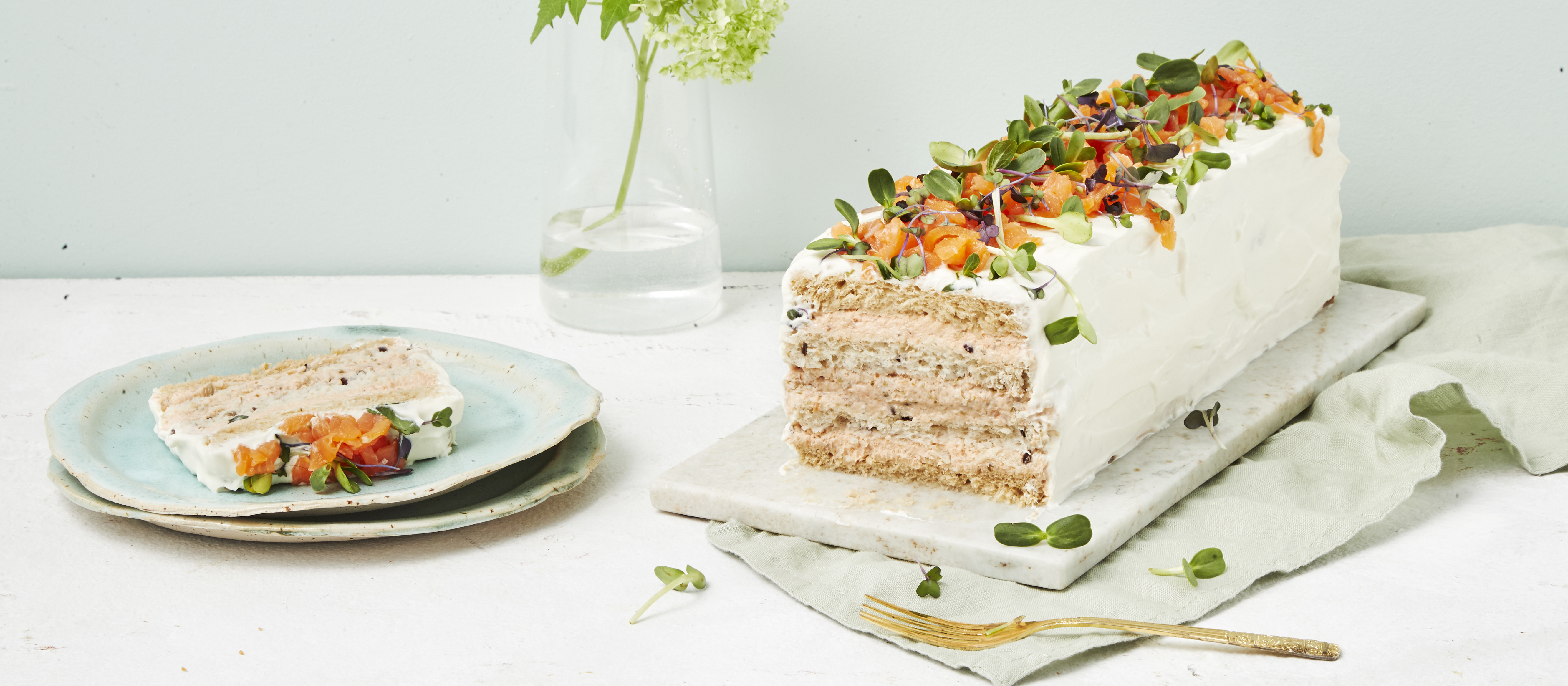 Gluteeniton voileipäkakku