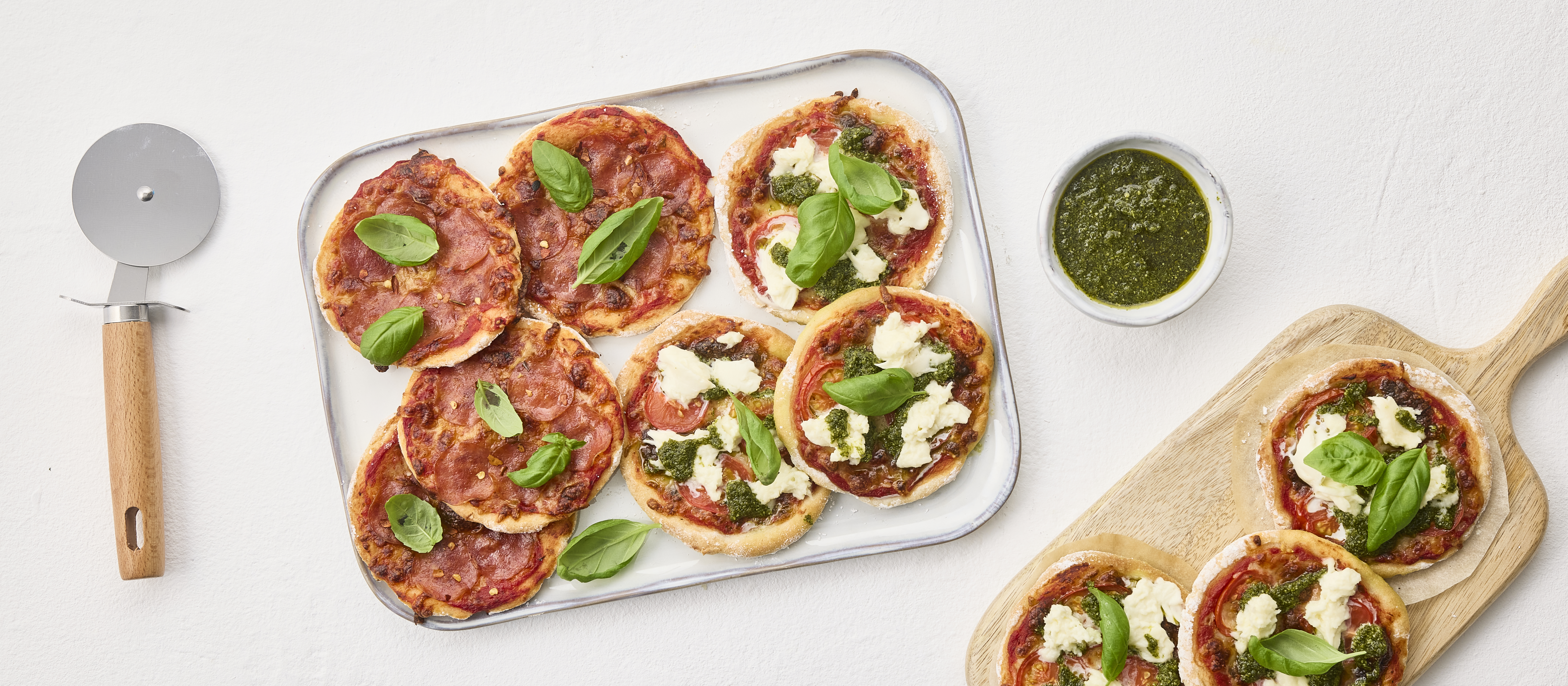 Gluteenittomat minipizzat