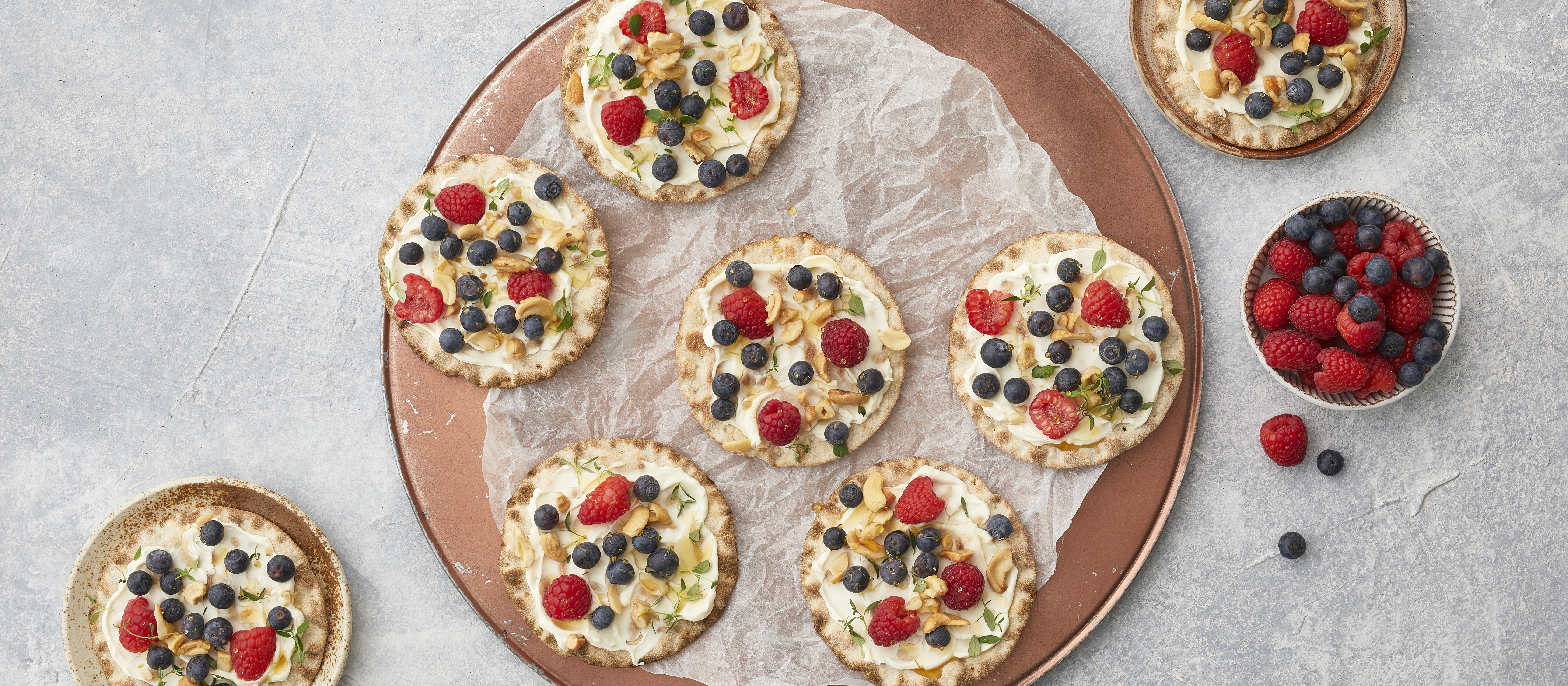 Grillatut näkkileivät