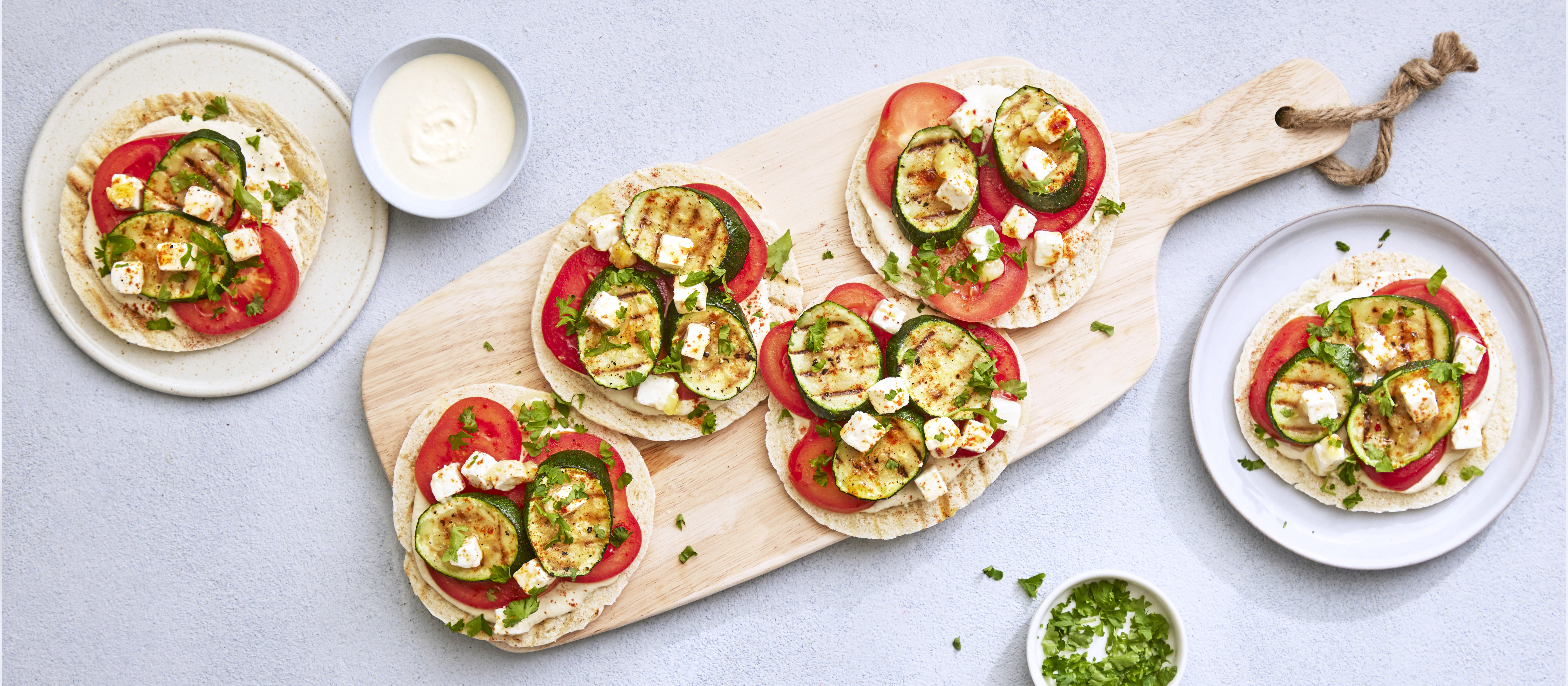 Grillatut pitaleivät