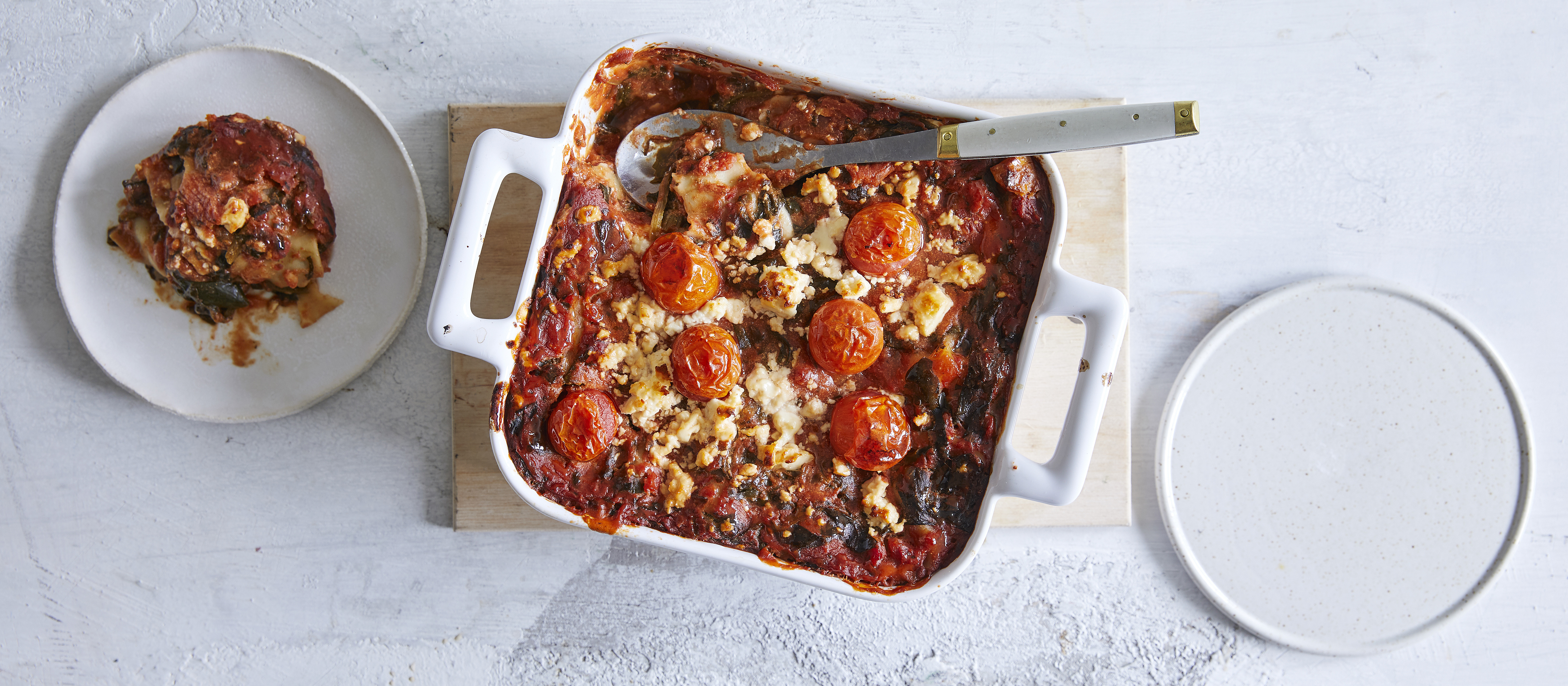 Helppo kasvislasagne