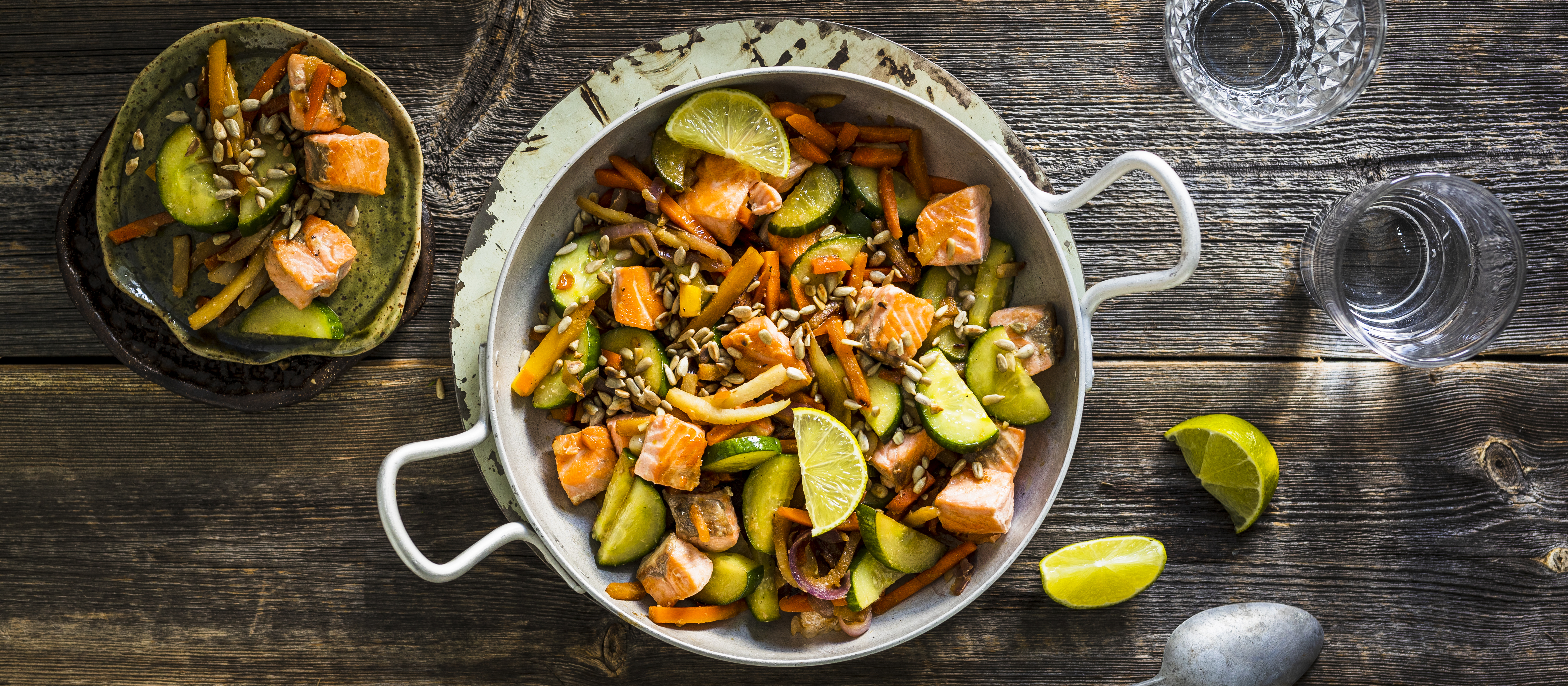 Helppo Lohiwokki Paaruoat Reseptit K Ruoka