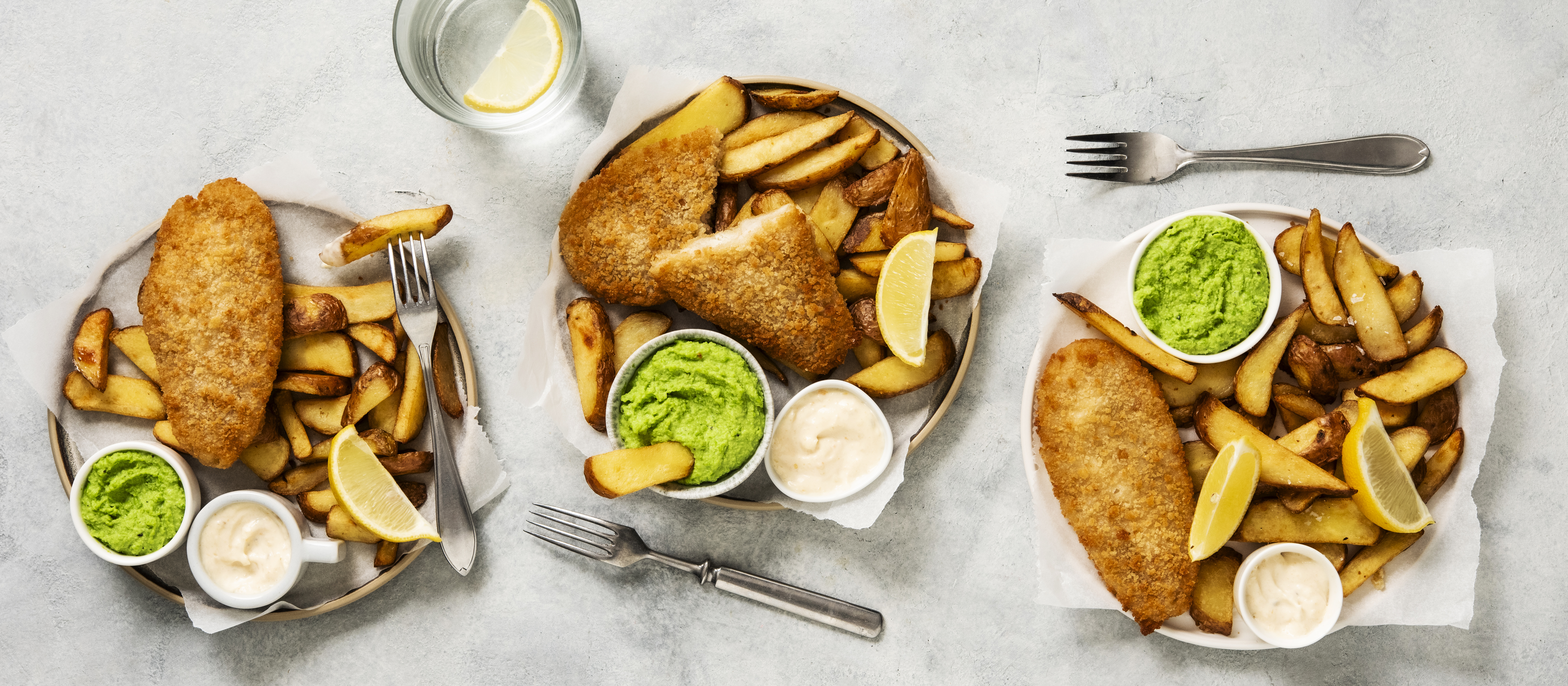 Helppo fish and chips