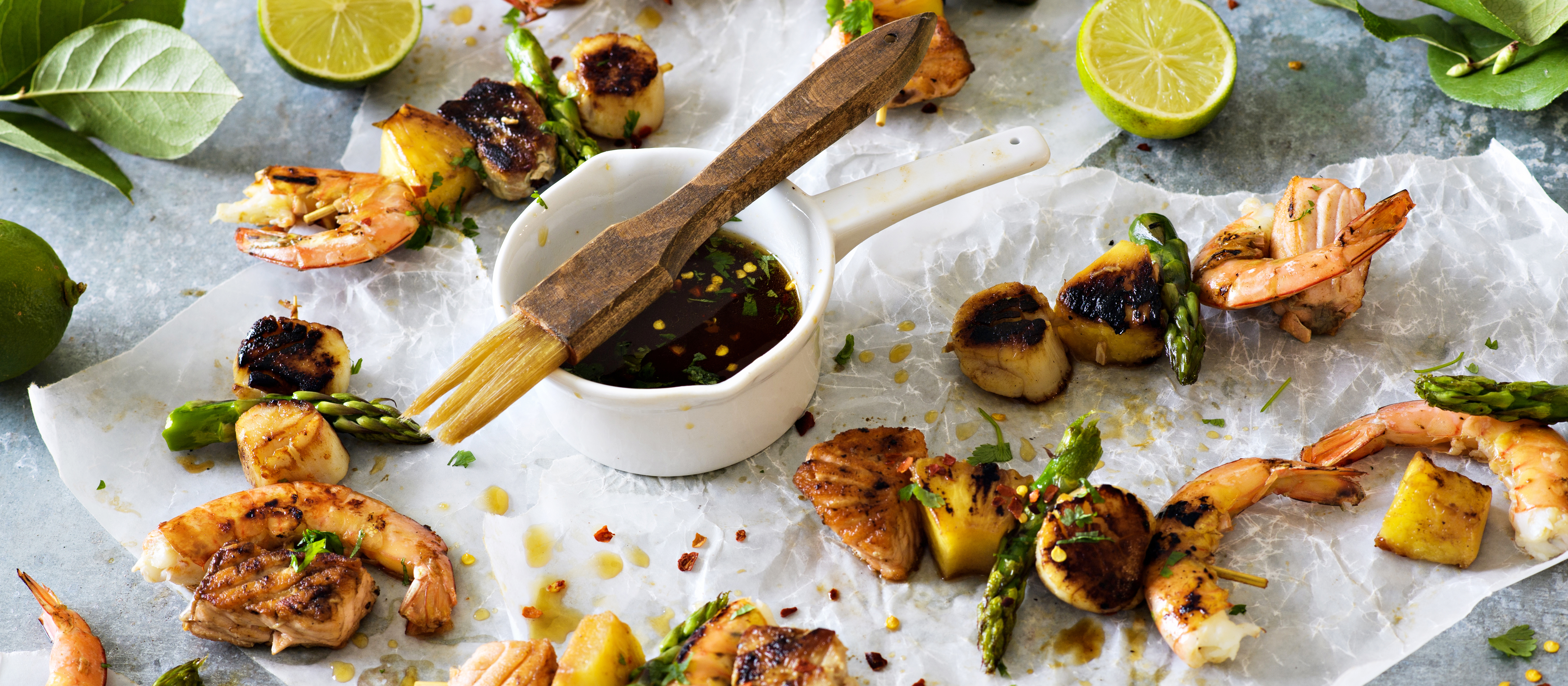 Kala-äyriäisvartaat