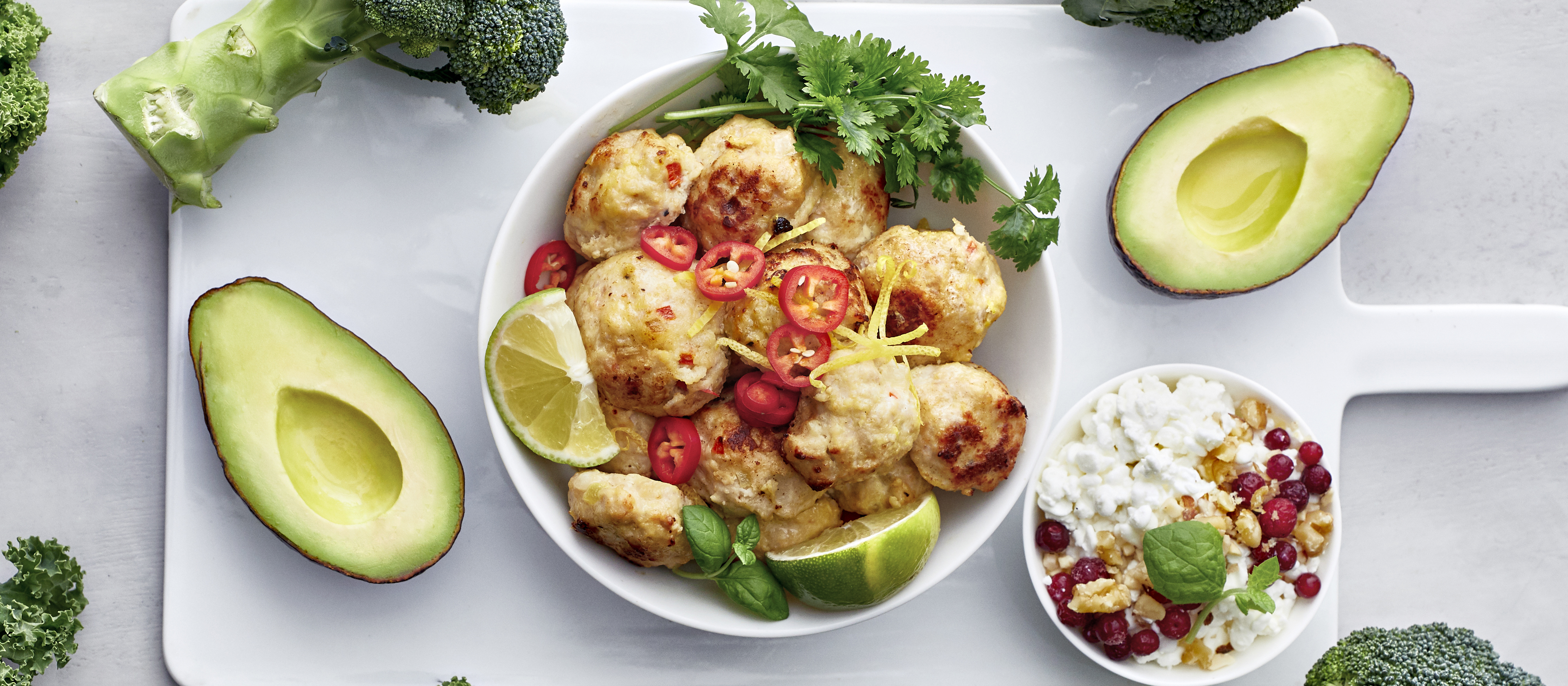 Mausteiset broileripyörykät