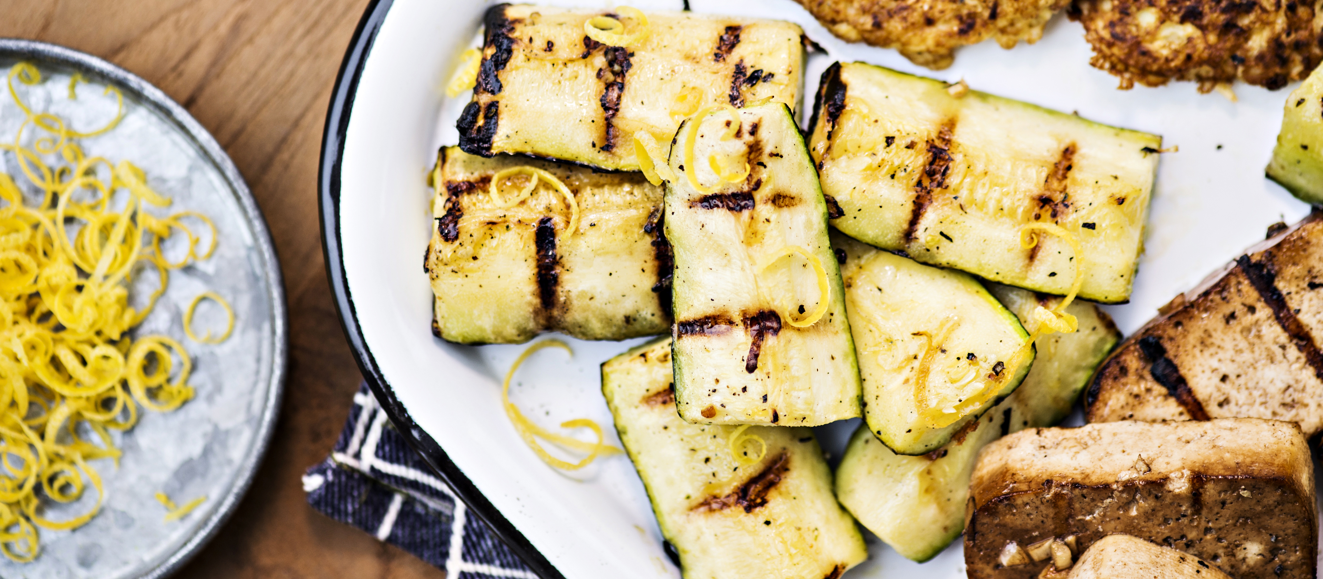 Grillattu kesäkurpitsa