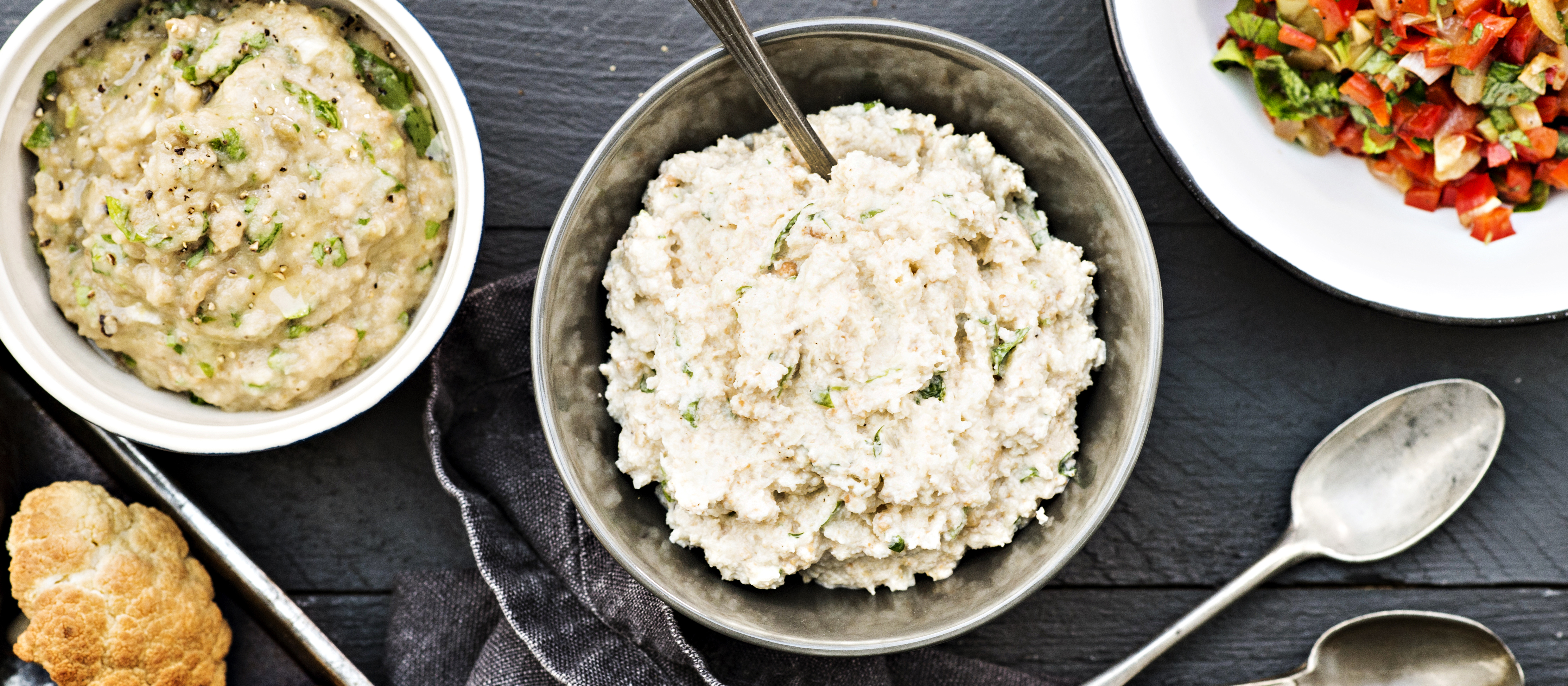 Savustettu kukkakaalitahna