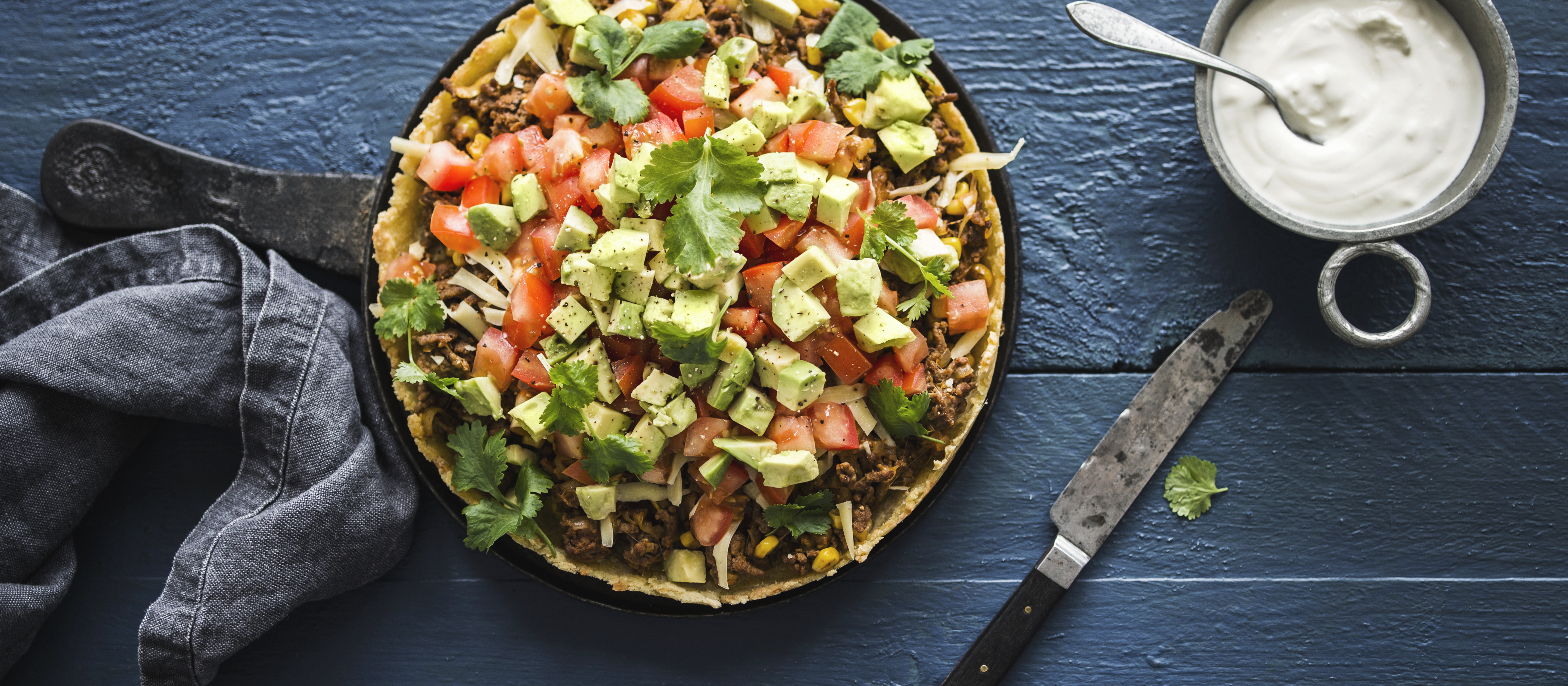 Jauheliha-maissipiirakka