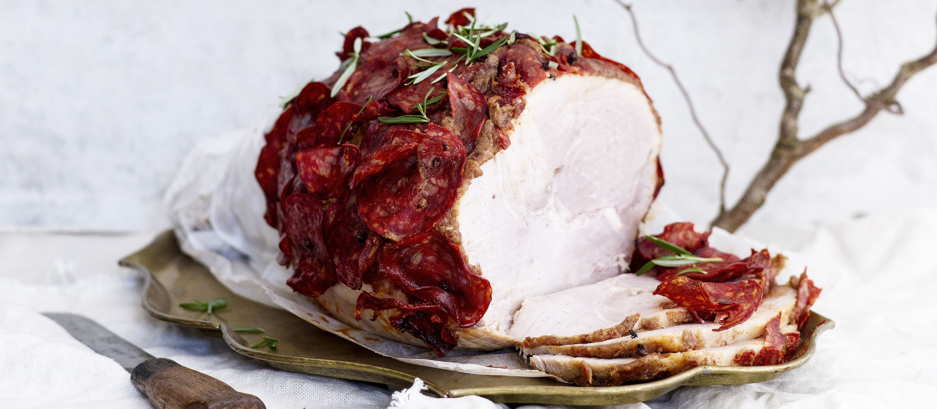 Chorizo-taatelikinkku