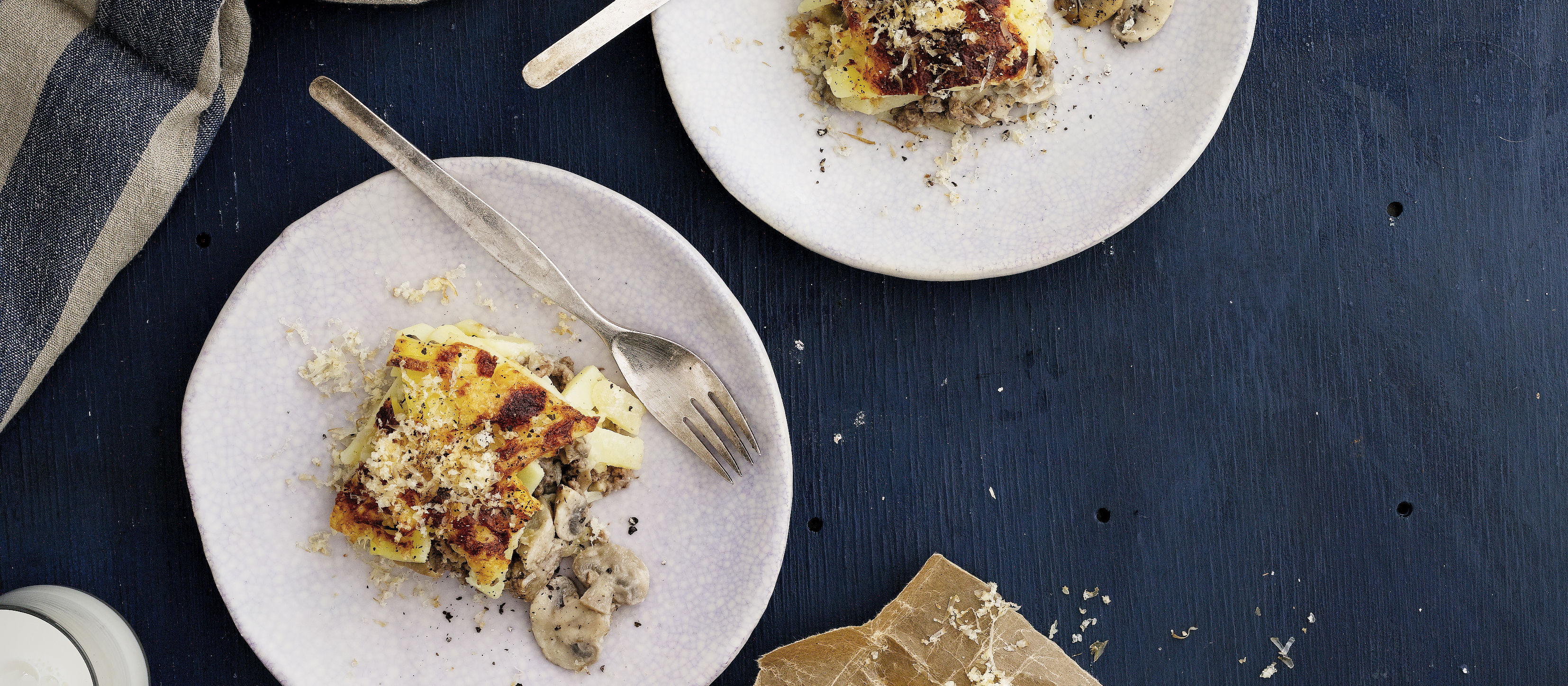 Helppo jauheliha-savujuustokiusaus