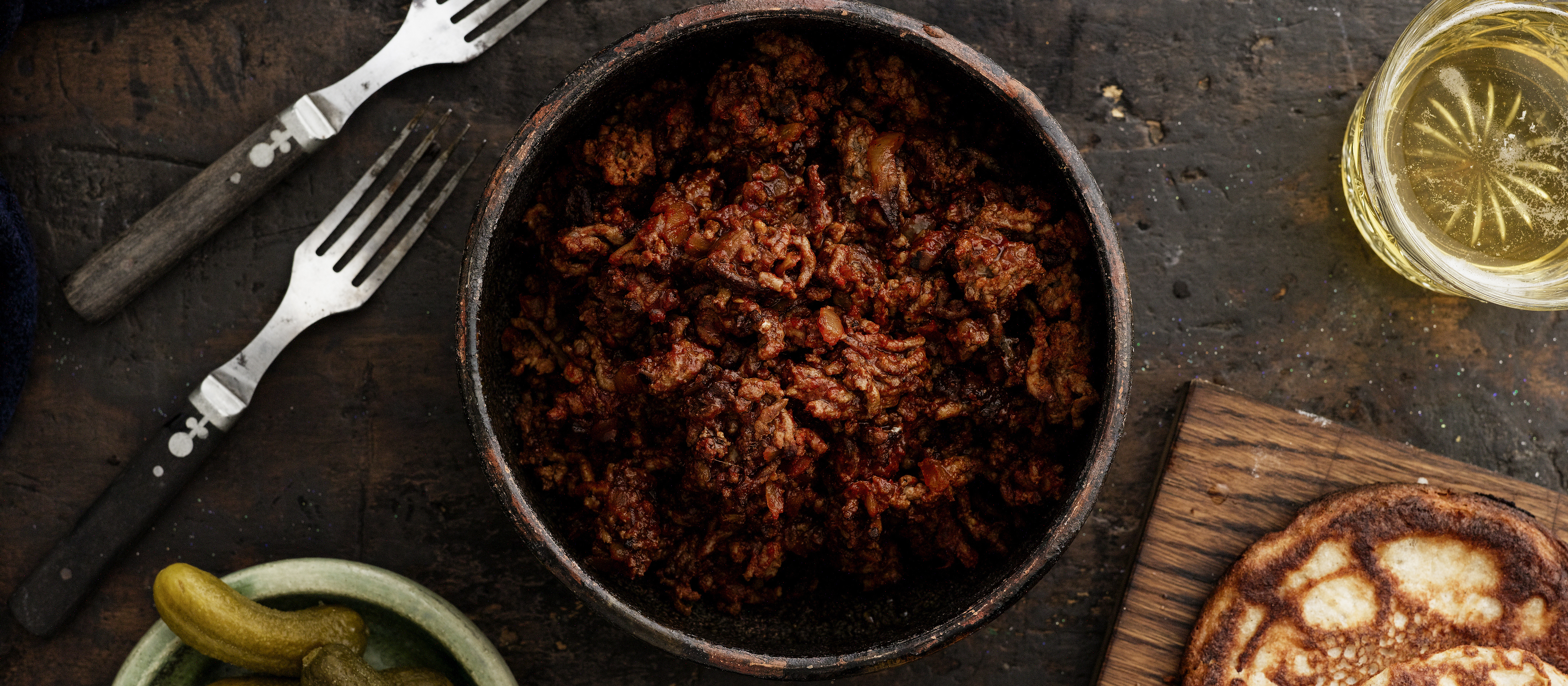 Jauhelihatäyte blineille