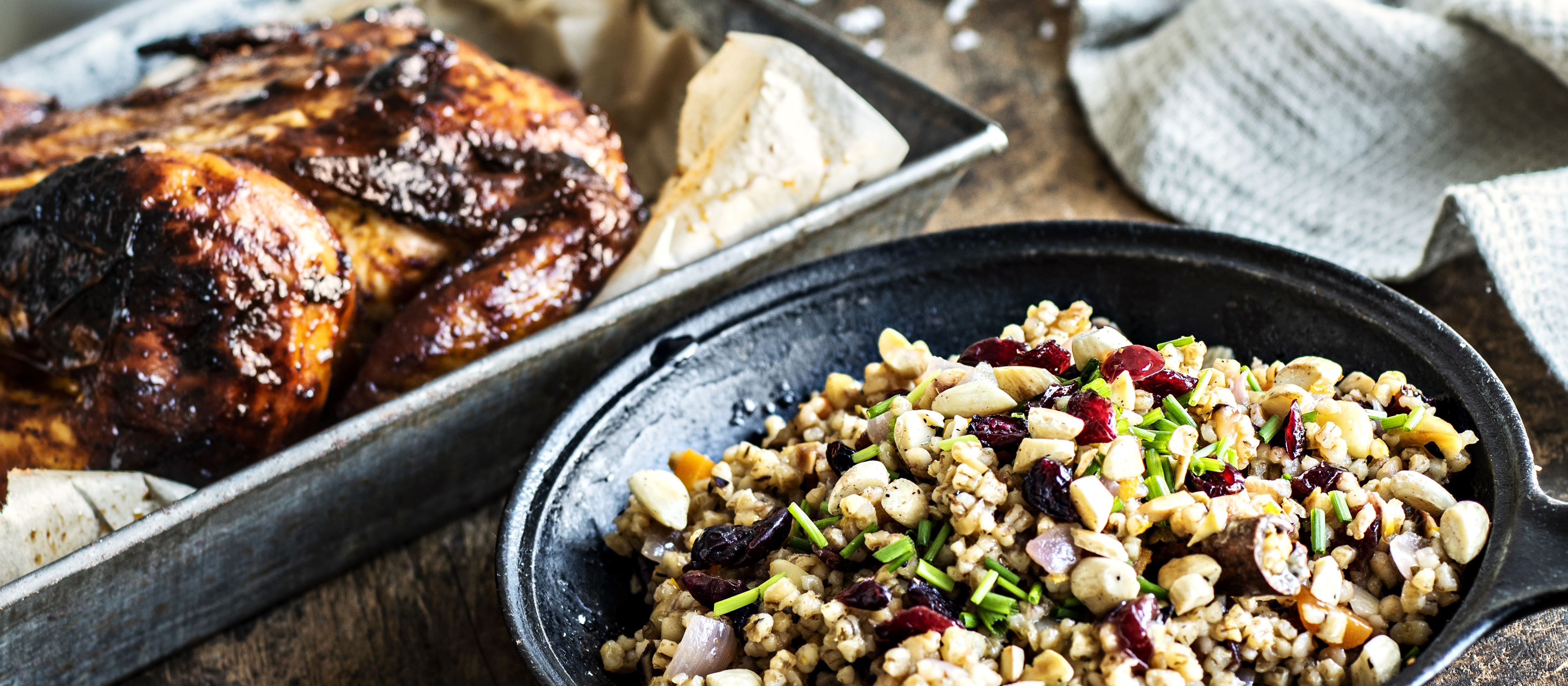 Harissabroileri ja ohrapilahvi