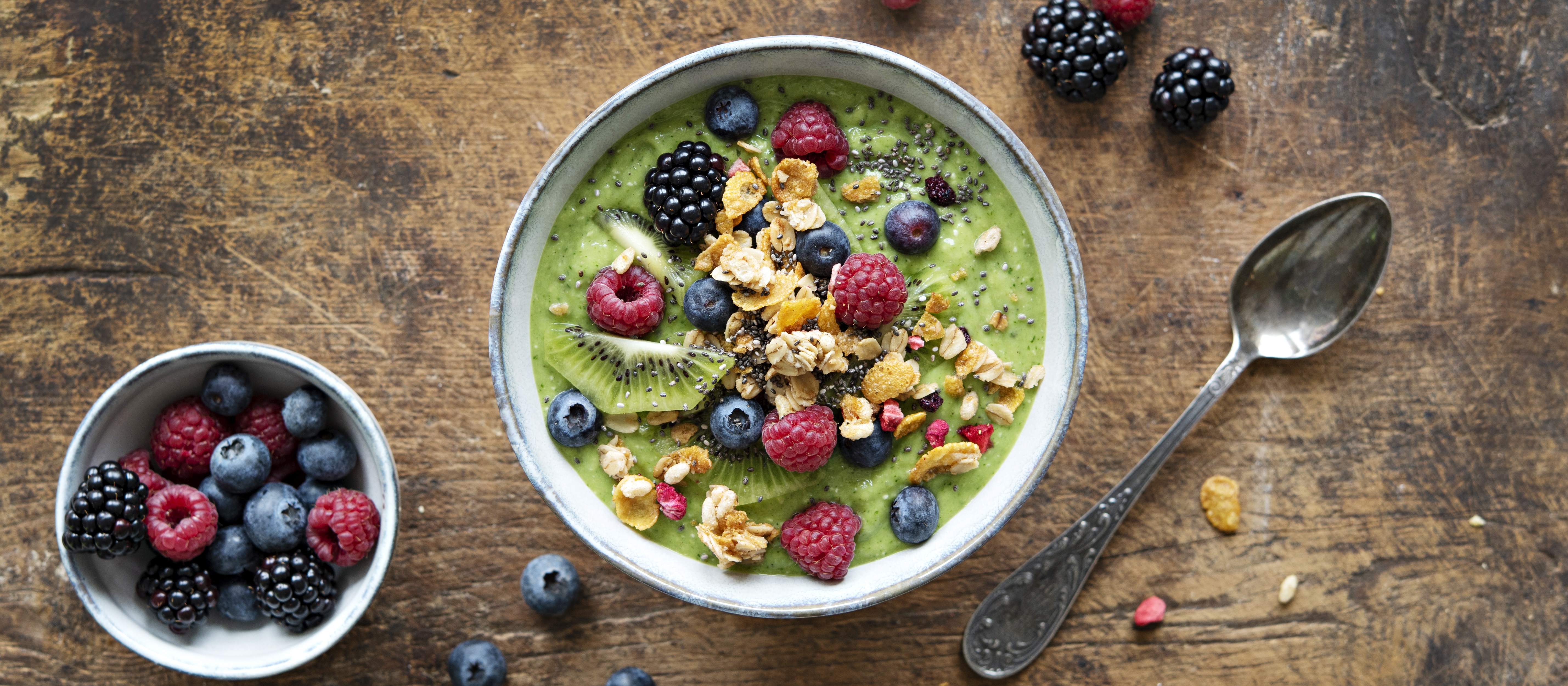 Kiivi-avokadosmoothiekulho