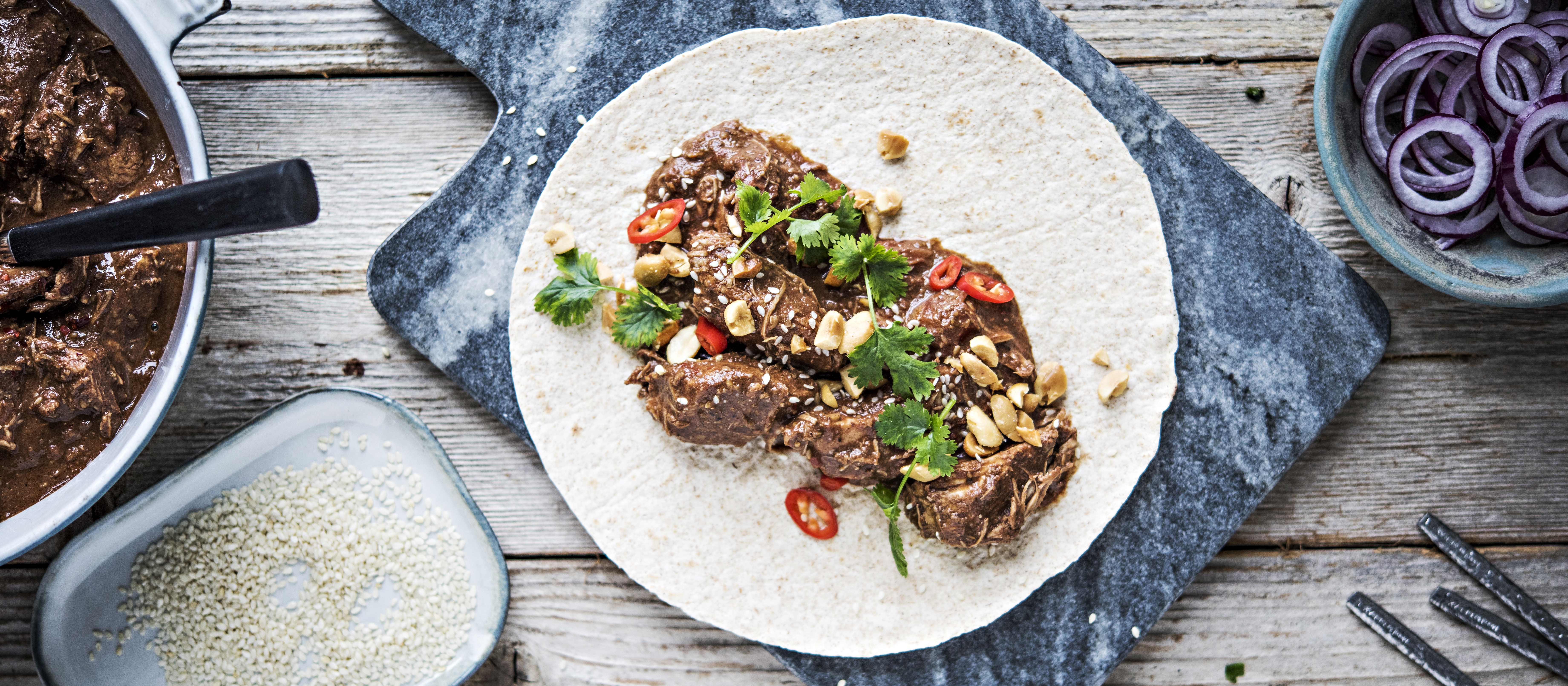 Chocolate mole eli meksikolainen suklaakana