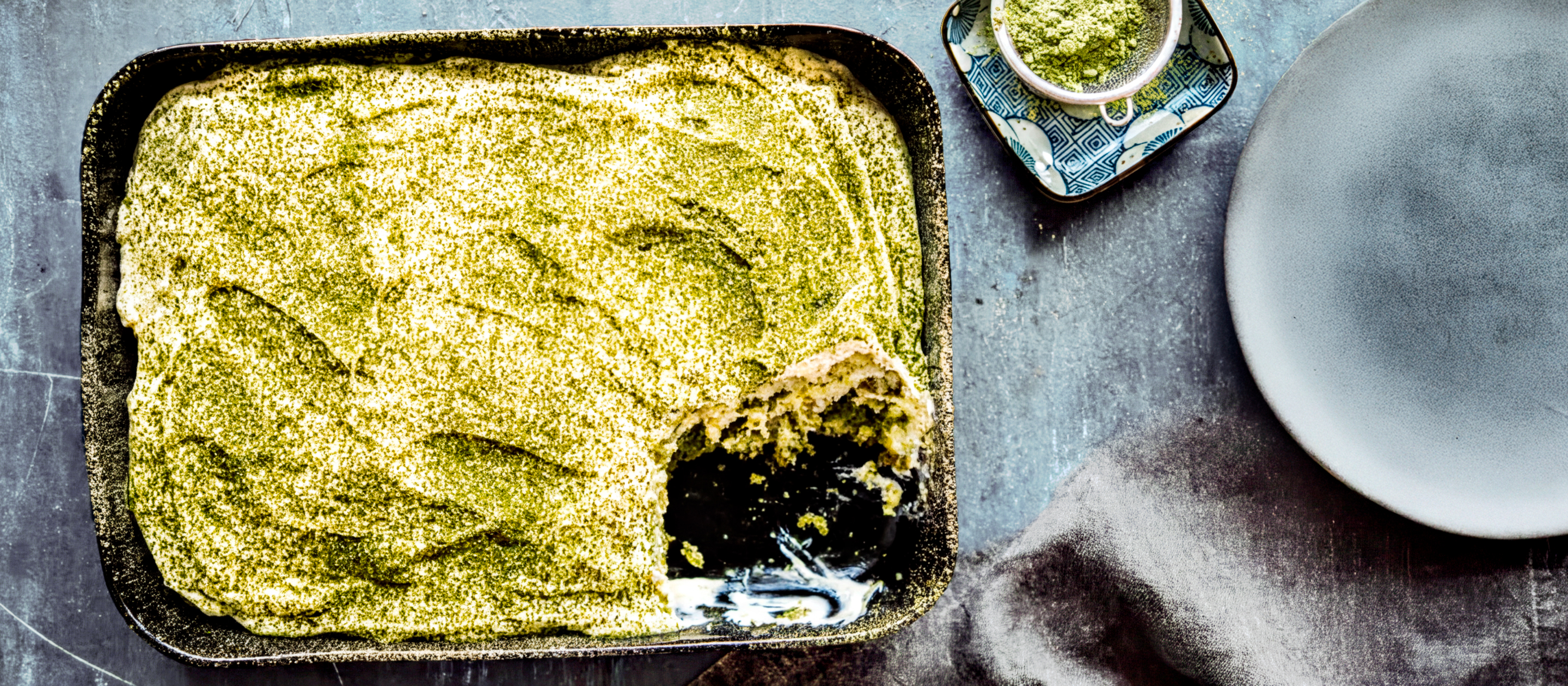 Matcha-tiramisu