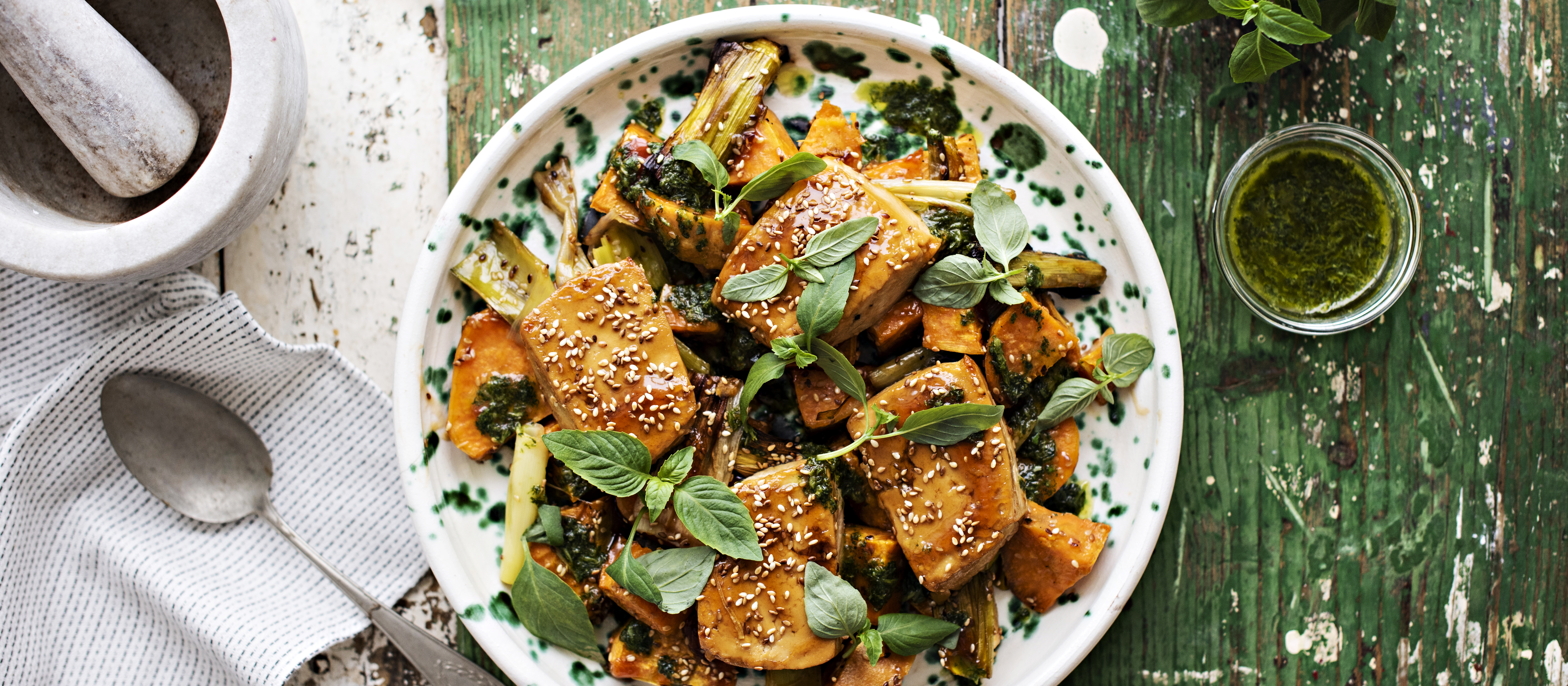 Teriyakitofu Ja Paahdetut Kasvikset Paaraaka Aine Reseptit K Ruoka