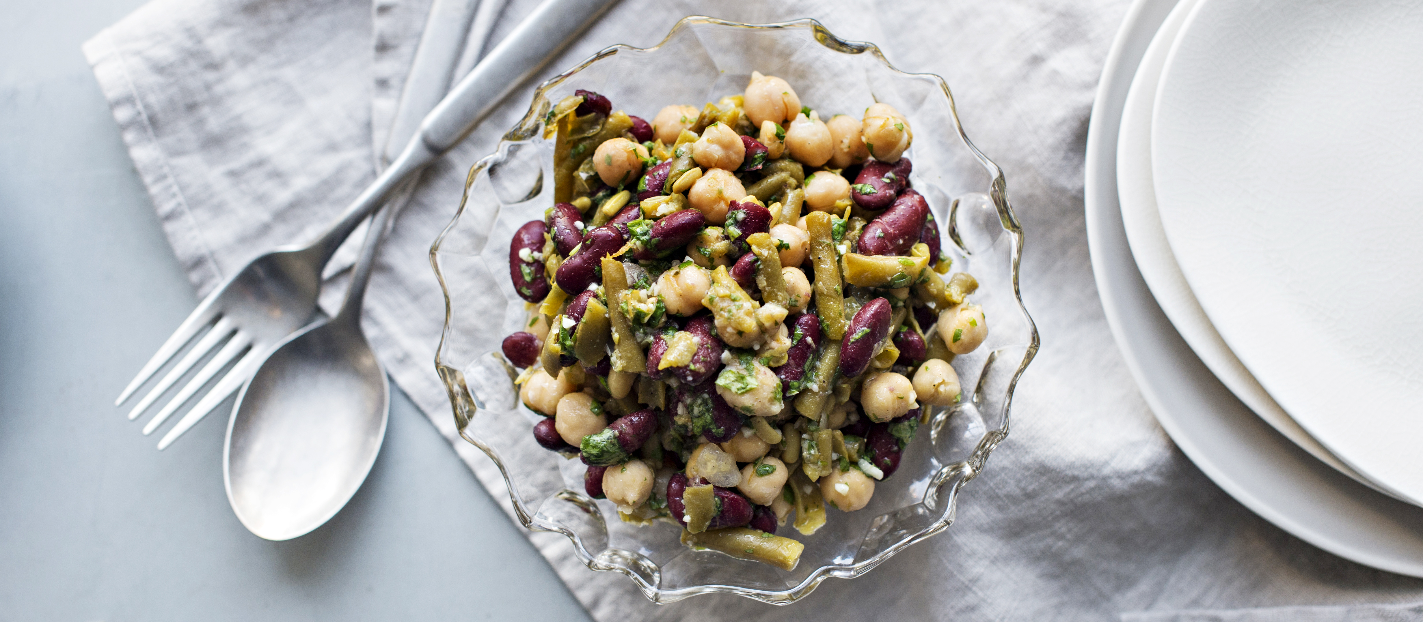 Yrtti-valkosipulipavut