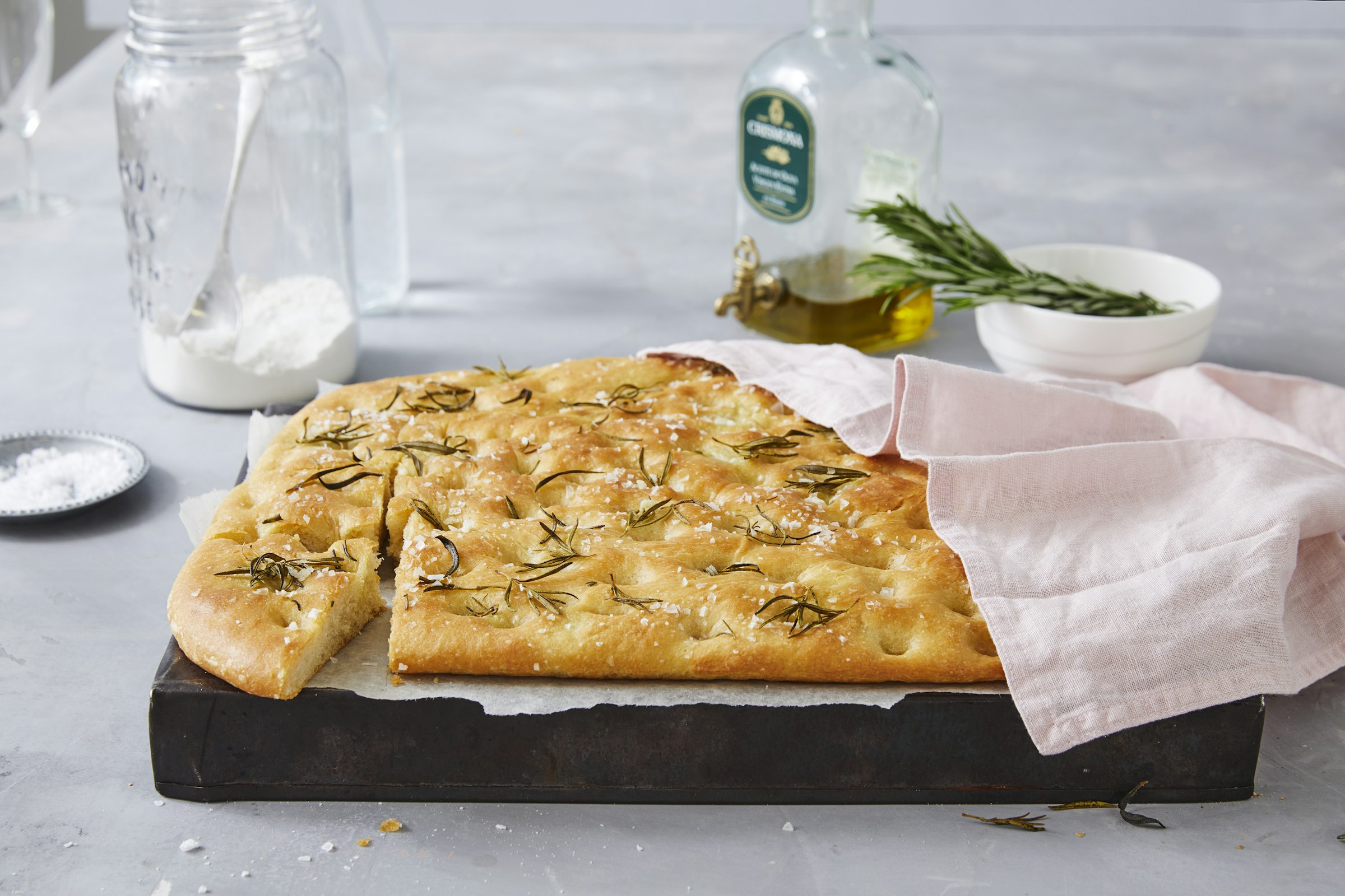 Focaccia Suolaiset Leivonnaiset Reseptit K Ruoka