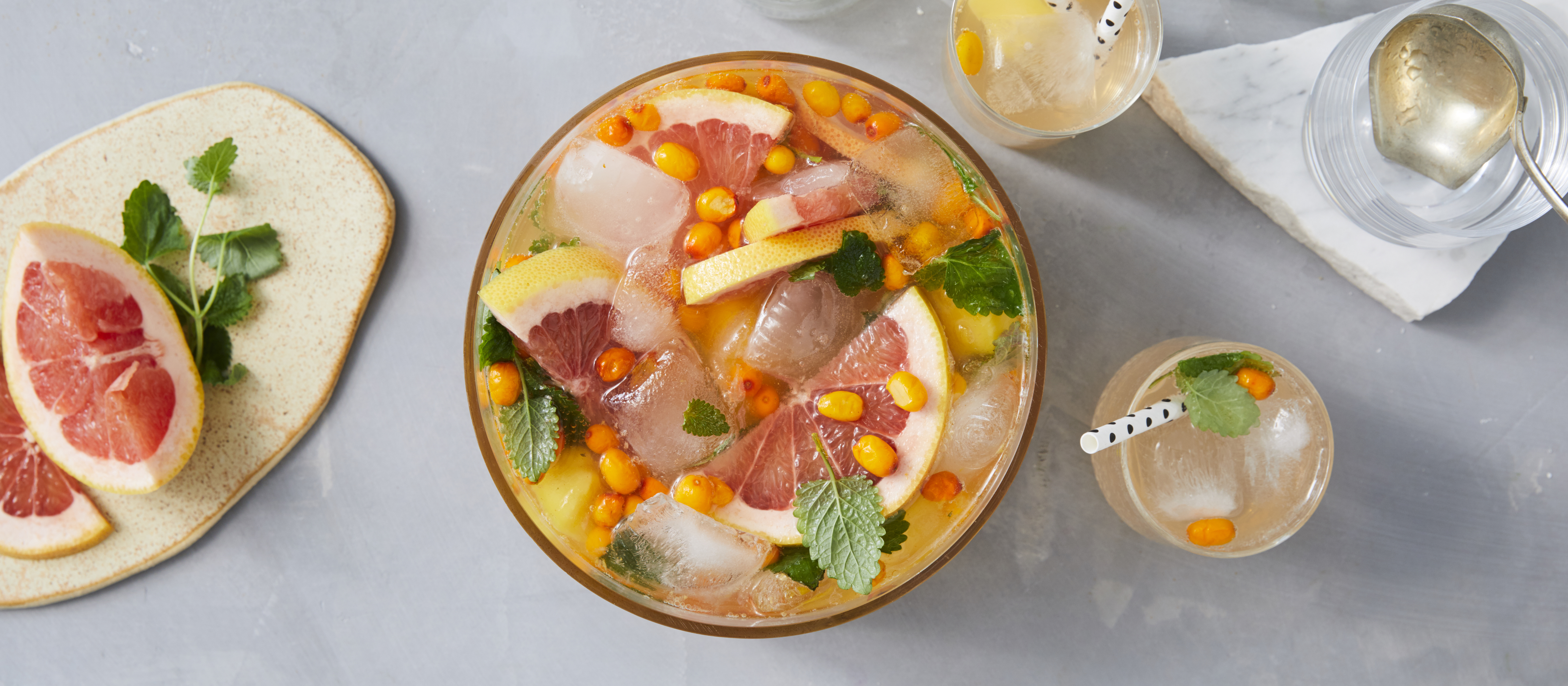 Helppo hedelmäbooli